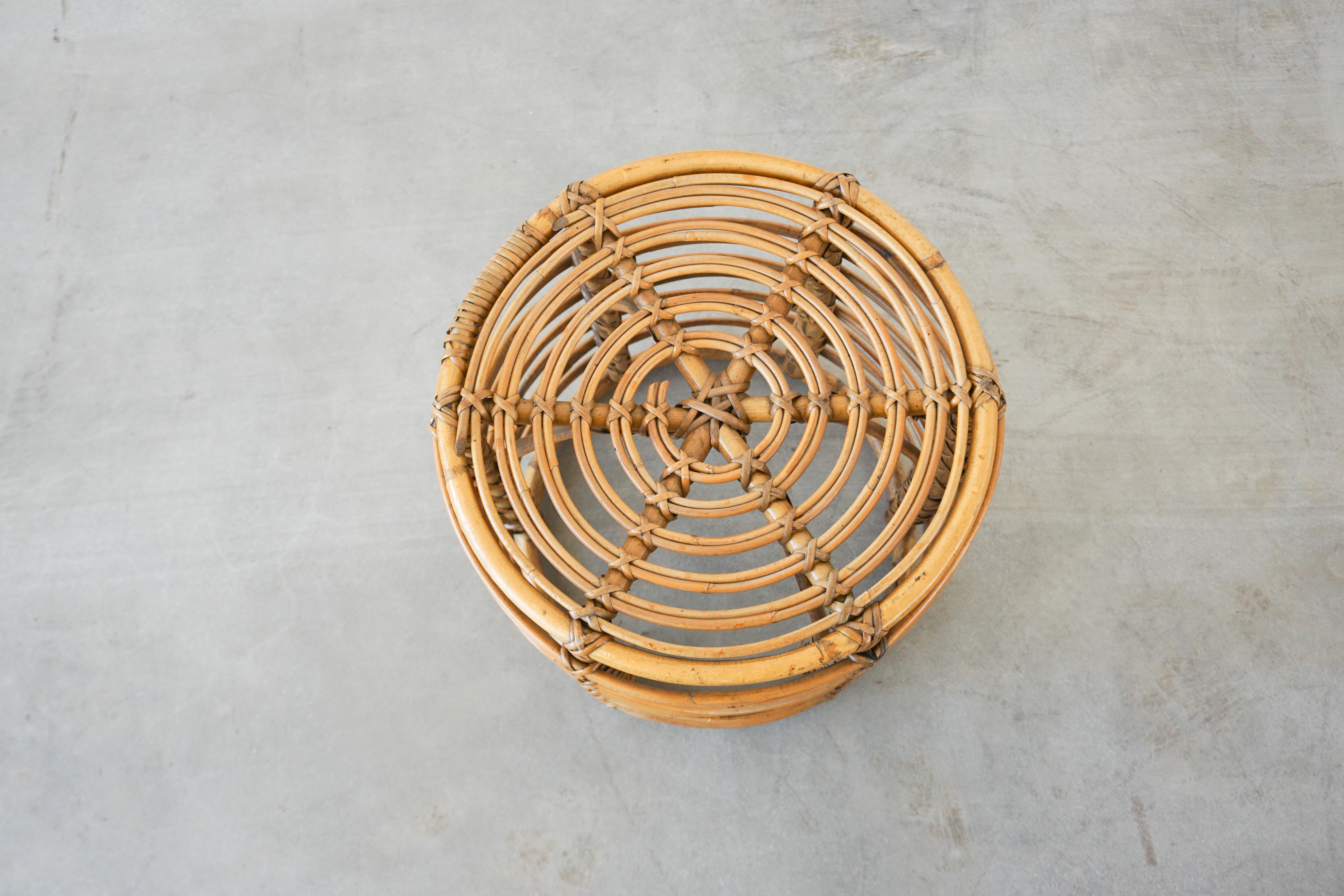 Italian Bamboo Stools 3