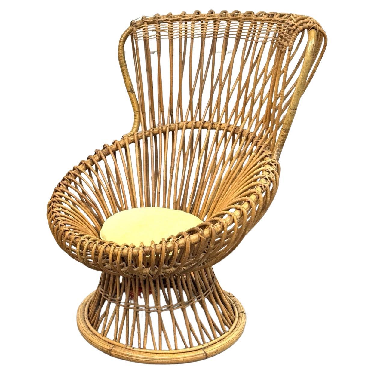 Franco Albini Bonacina Poltrona Margherita 1951 Design en vente