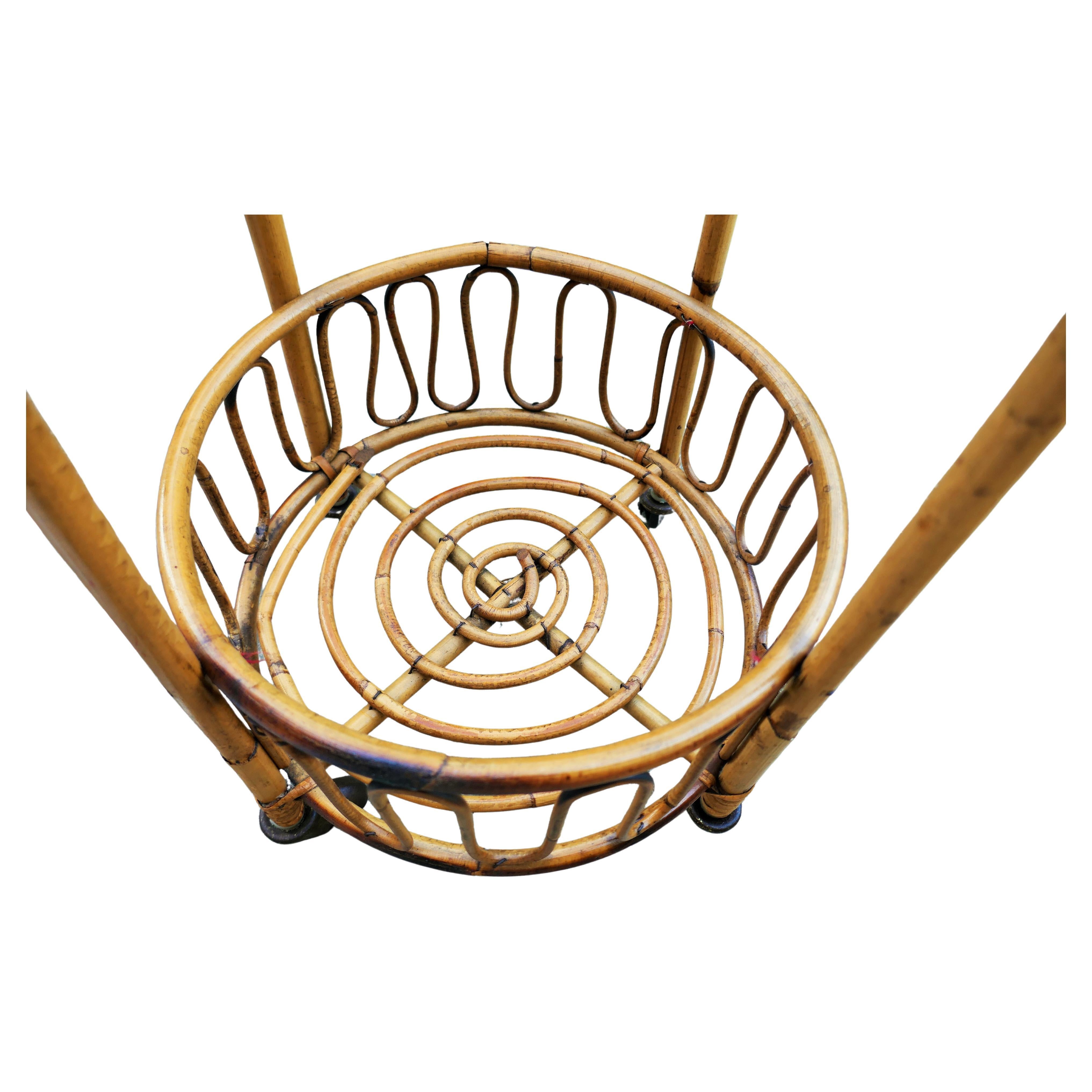 Rattan trolley For Sale 2