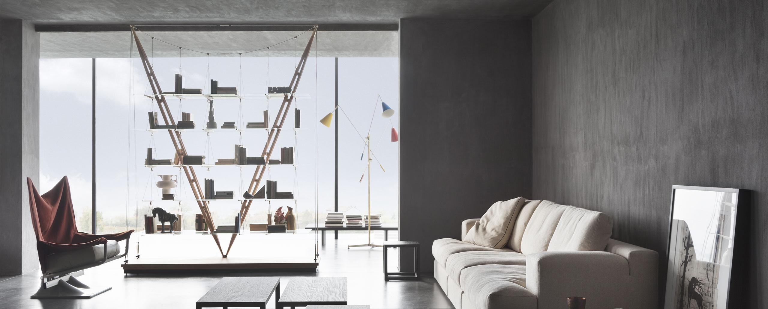 Libreria Franco Albini; un capolavoro dell'artigianato e del design italiano in vendita 1