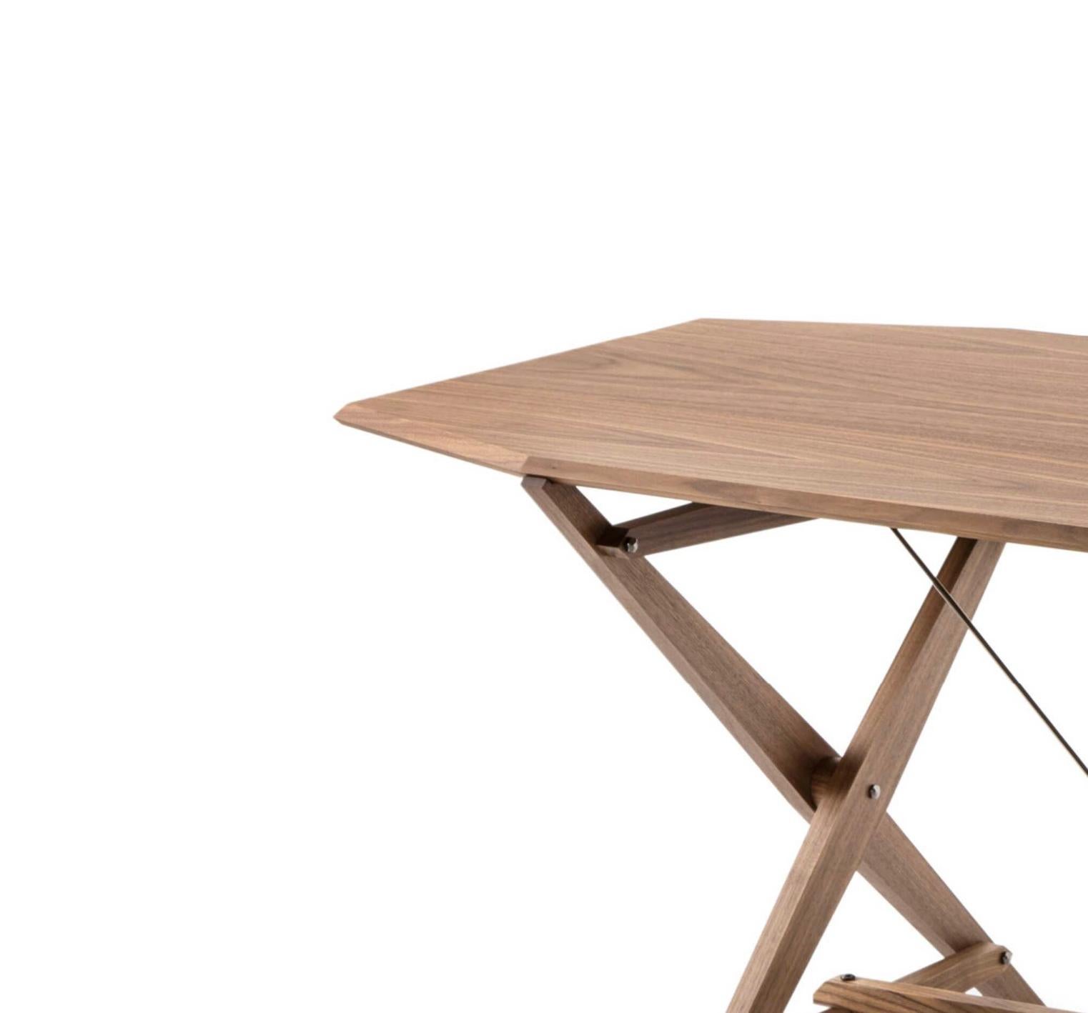 Contemporary Franco Albini Cavalletto Desk Table For Cassina For Sale