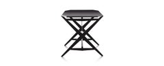 Franco Albini Cavalletto Table, Black Stained Wood by Cassina