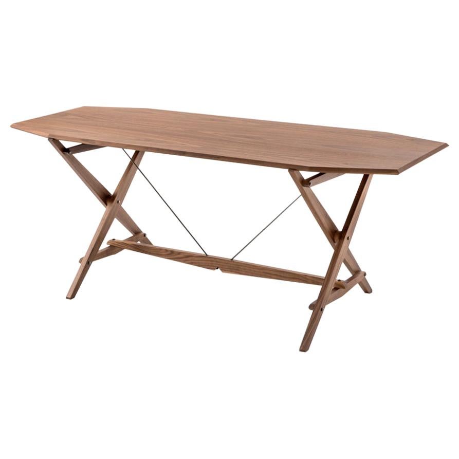 Franco Albini Cavalletto Table, Wood by Cassina
