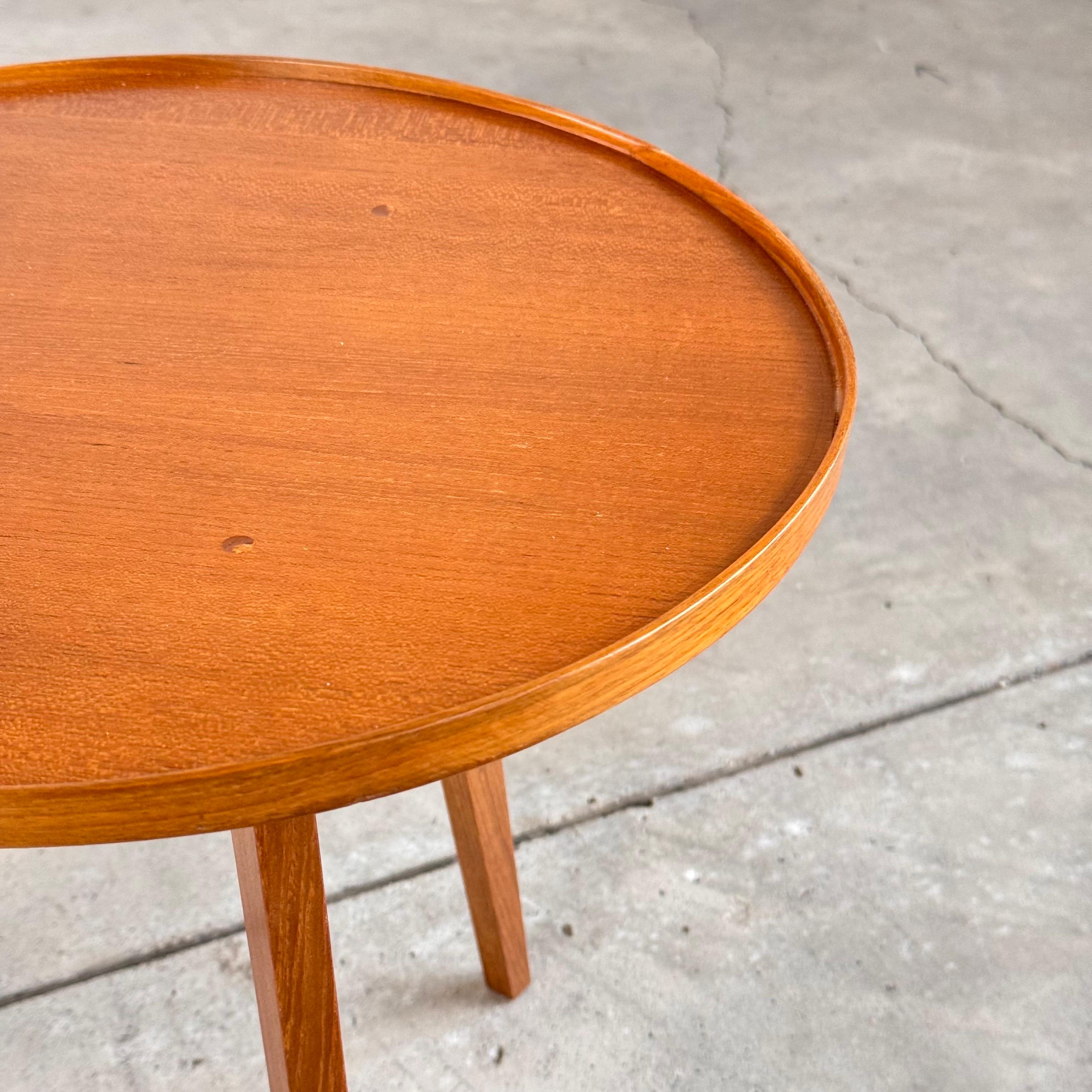 Tavolino Franco Albini Cicognino in Wood di Poggi Pavia, Italia, anni '70 in vendita 4