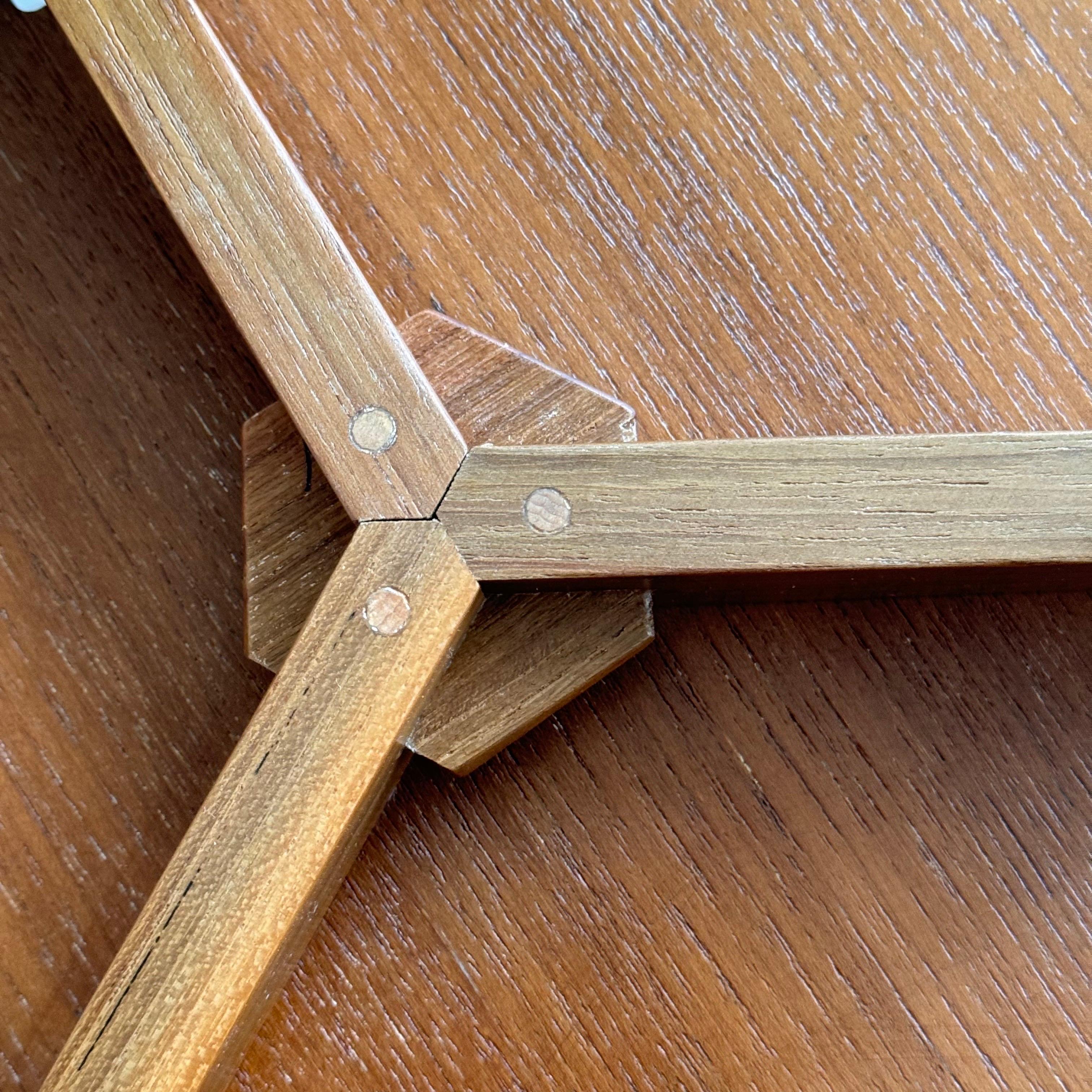 Tavolino Franco Albini Cicognino in Wood di Poggi Pavia, Italia, anni '70 in vendita 6