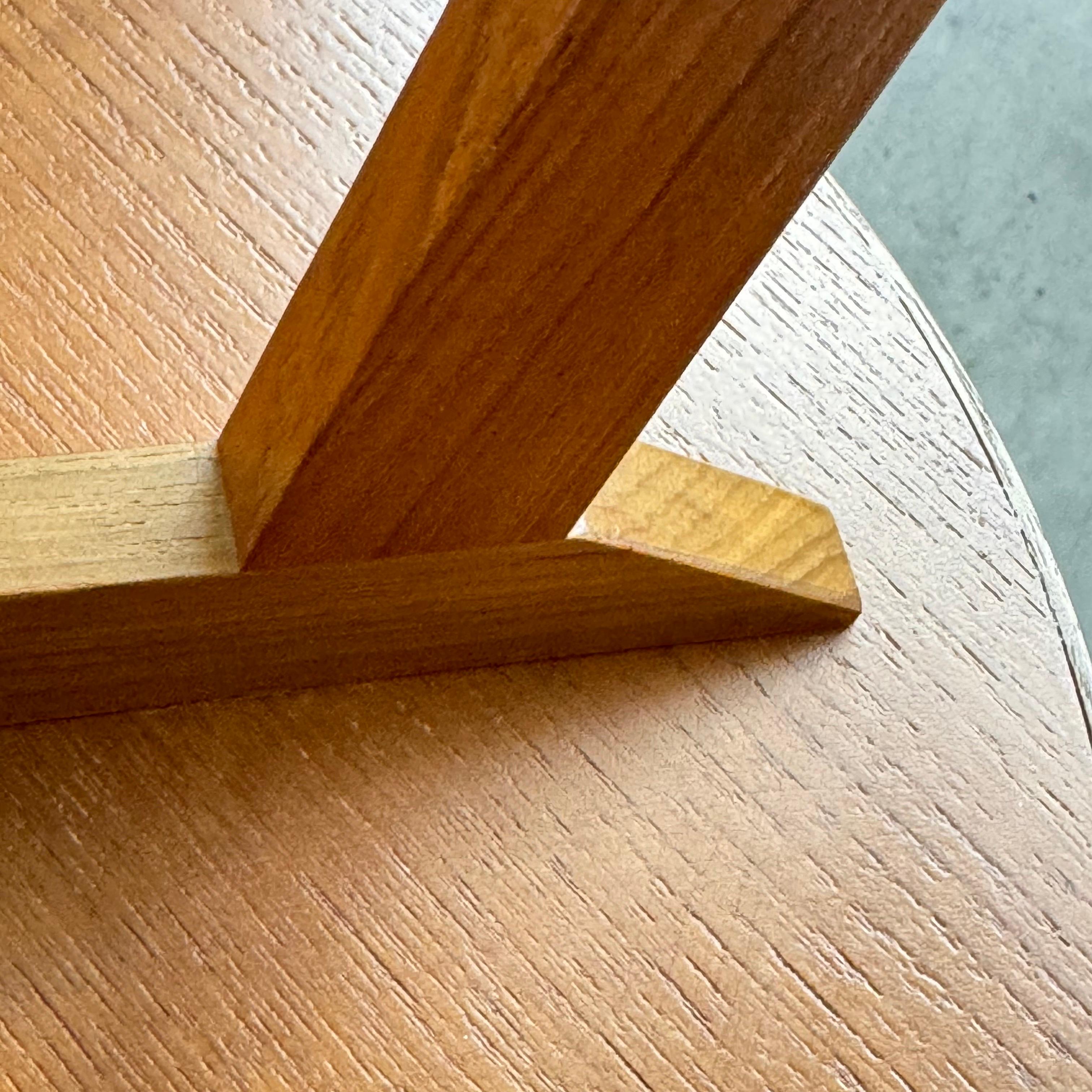 Tavolino Franco Albini Cicognino in Wood di Poggi Pavia, Italia, anni '70 in vendita 7