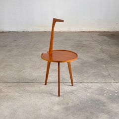 Table d'appoint Franco Albini Cicognino en Wood by Poggi Pavia, 1970 Italie