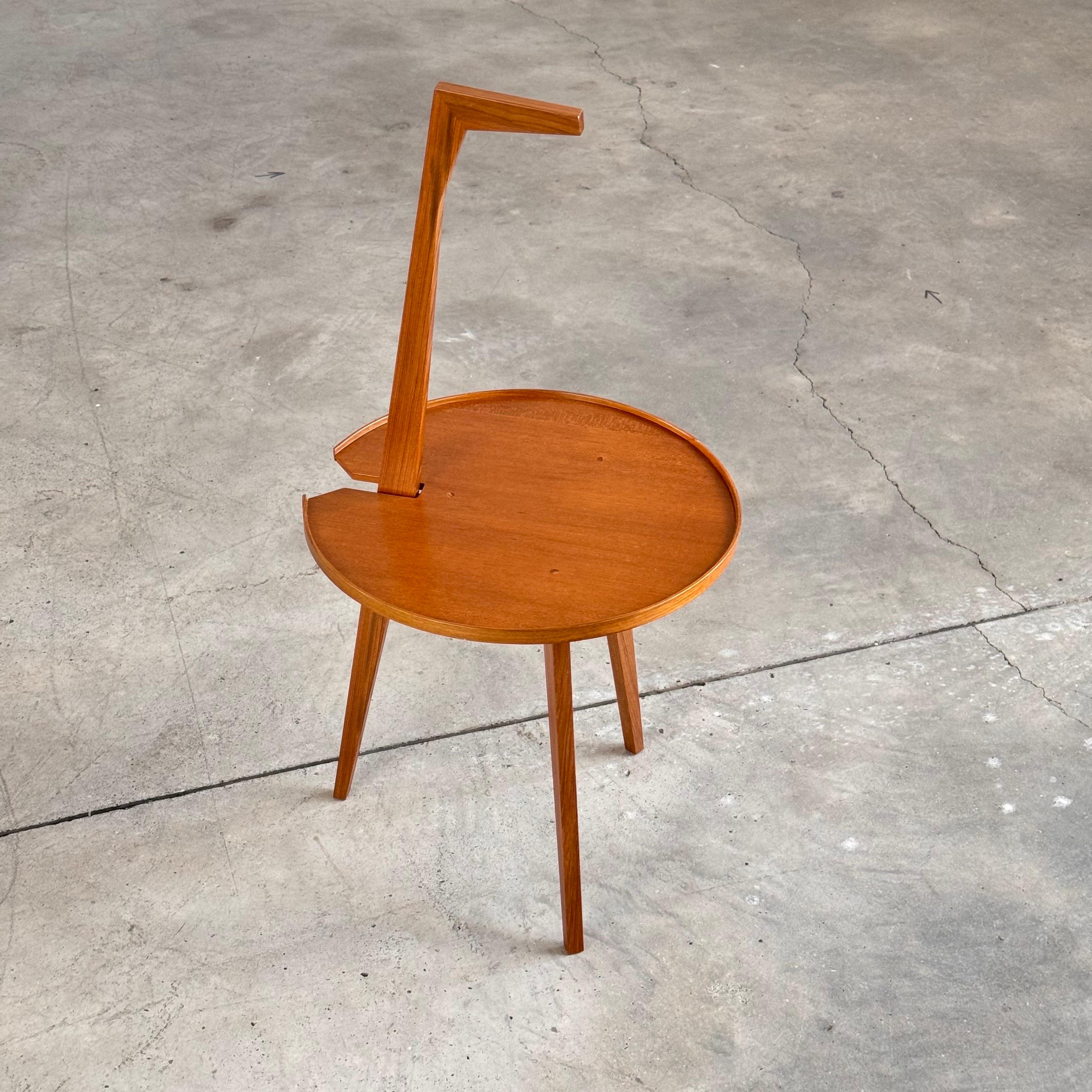 Mid-Century moderno Tavolino Franco Albini Cicognino in Wood di Poggi Pavia, Italia, anni '70 in vendita