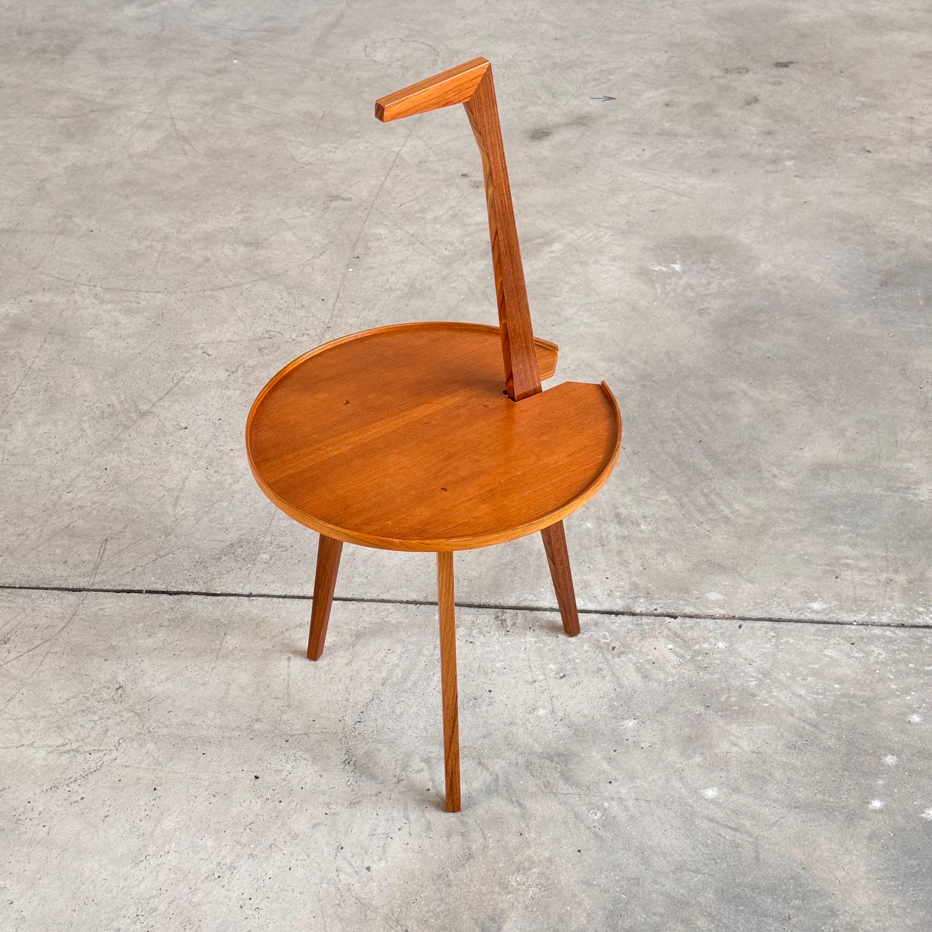 Italiano Tavolino Franco Albini Cicognino in Wood di Poggi Pavia, Italia, anni '70 in vendita