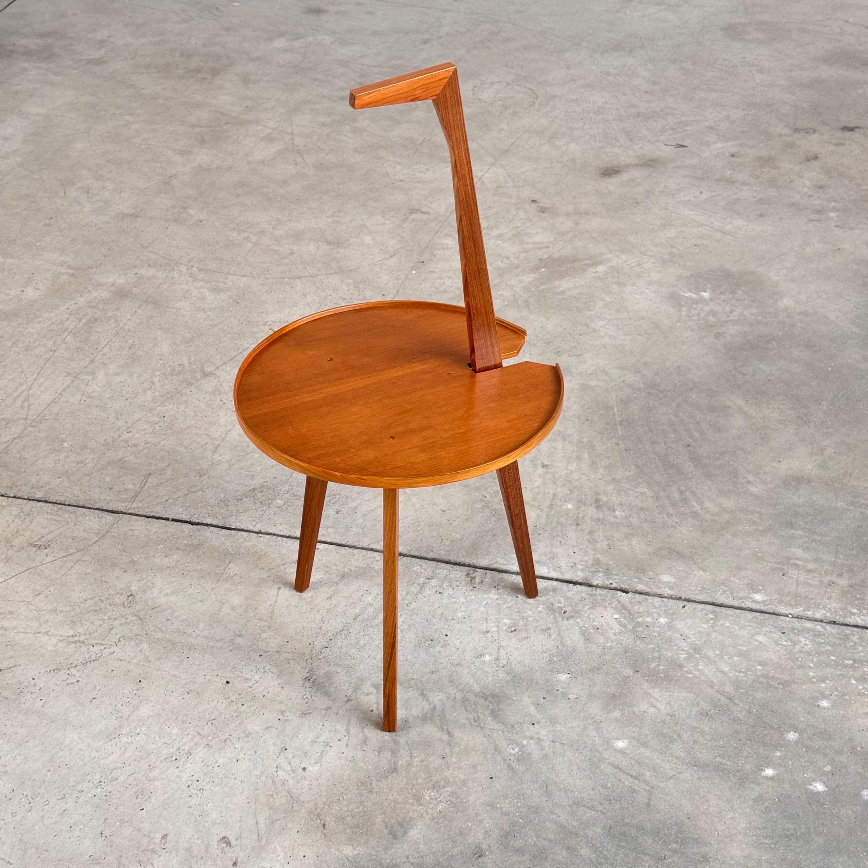 Tavolino Franco Albini Cicognino in Wood di Poggi Pavia, Italia, anni '70 In condizioni buone in vendita a Bagnolo Mella, Brescia