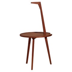Franco Albini "Cicognino" Beistelltisch aus Teakholz von Poggi, Modell TN6,  Italien, 1950er Jahre