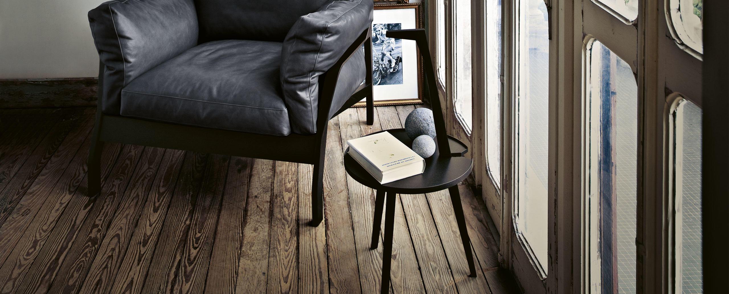 Table d'appoint Franco Albini en bois de Cicognino par Cassina Neuf - En vente à Barcelona, Barcelona