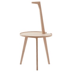 Franco Albini Cicognino Wood Side Table by Cassina