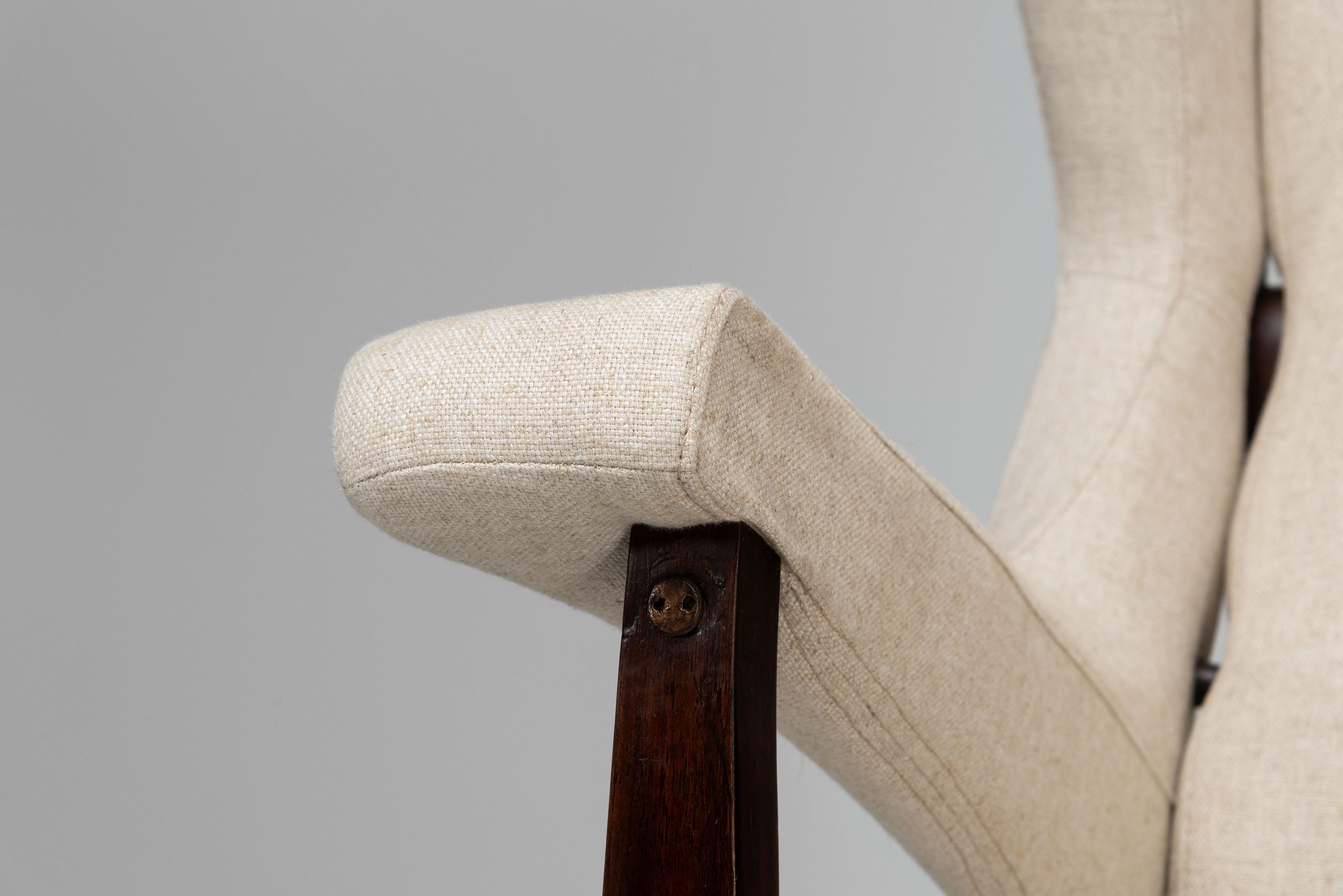 Franco Albini Fiorenza chairs Arflex Italy 1956 For Sale 8