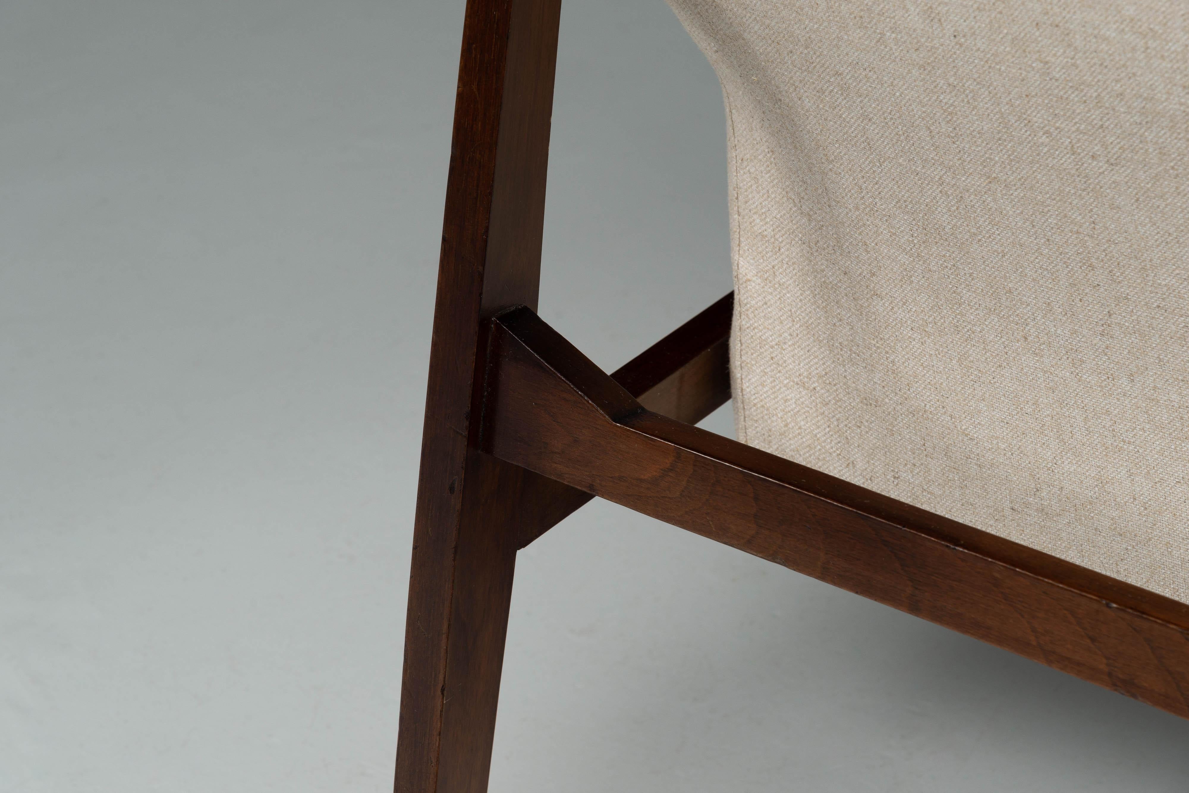 Franco Albini Fiorenza chairs Arflex Italy 1956 For Sale 10