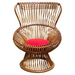 Franco Albini for Bonacina Margherita Chair, Italy, 1950s