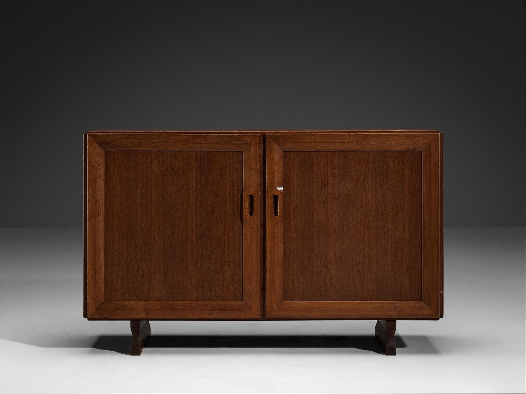 Italian Franco Albini for Poggi Cabinet in Teak For Sale