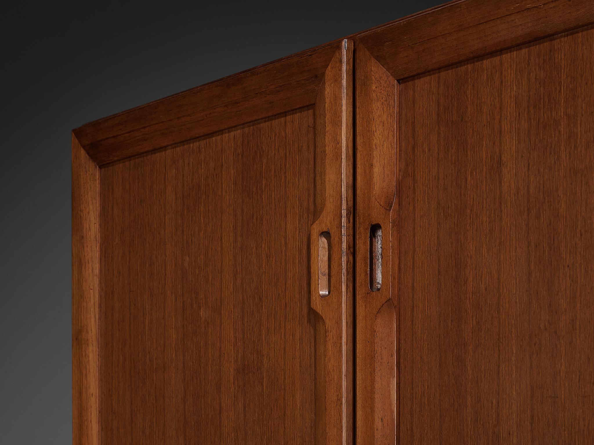 Franco Albini for Poggi Cabinet in Teak In Good Condition For Sale In Waalwijk, NL