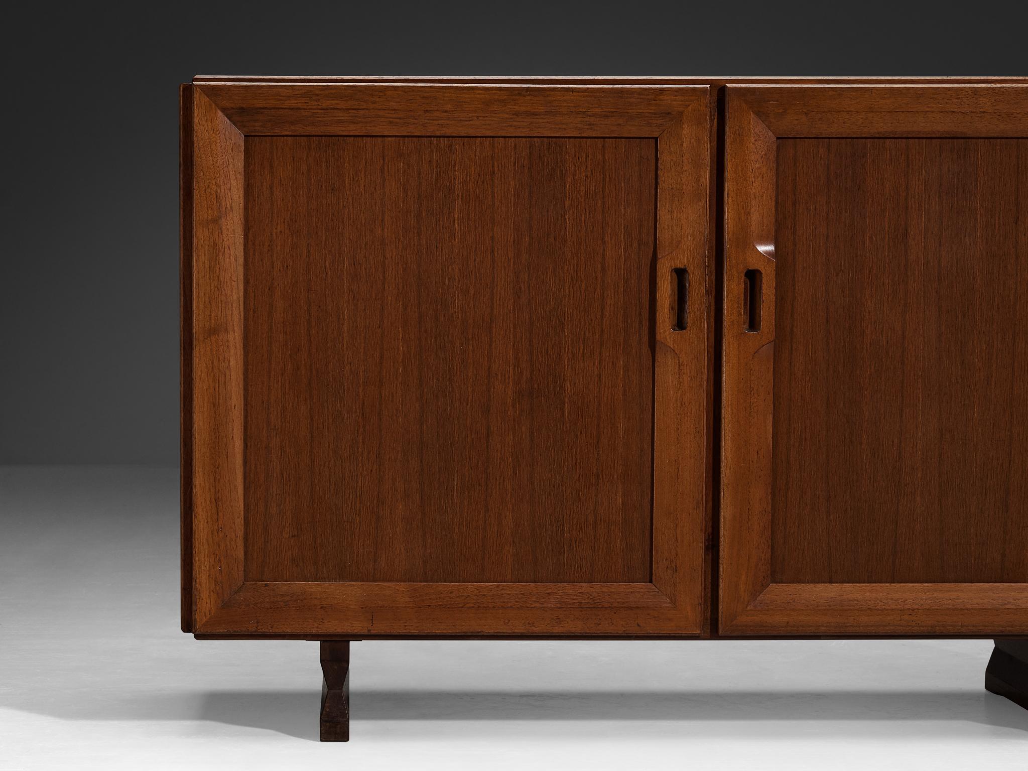 Mid-20th Century Franco Albini for Poggi Cabinet in Teak For Sale