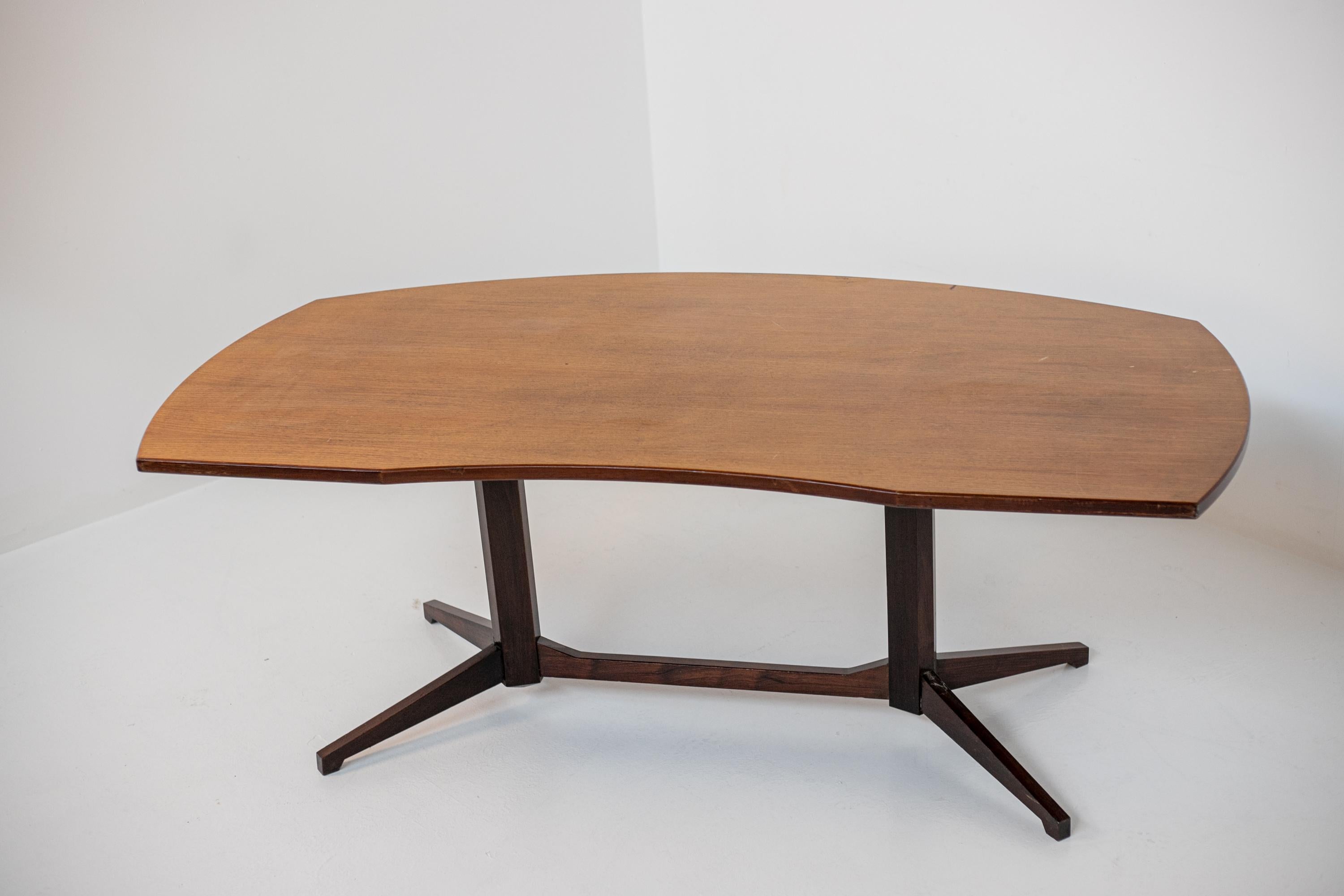 Franco Albini for Poggi Dining Table in Wood 13