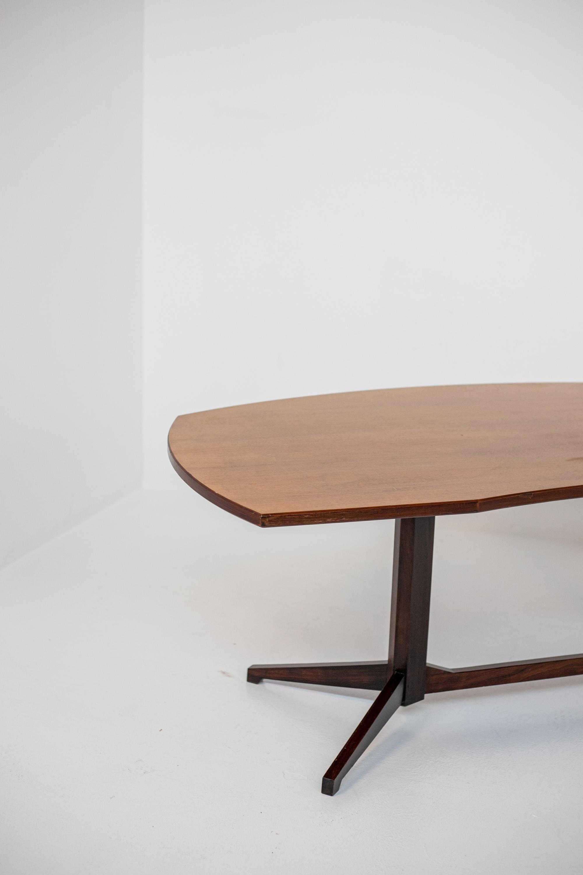 Mid-Century Modern Franco Albini for Poggi Dining Table in Wood