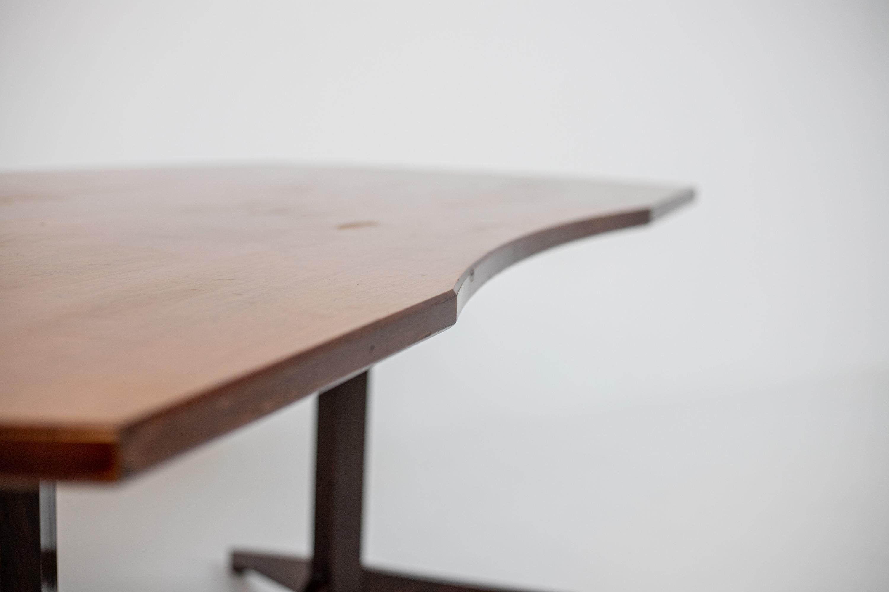 Italian Franco Albini for Poggi Dining Table in Wood
