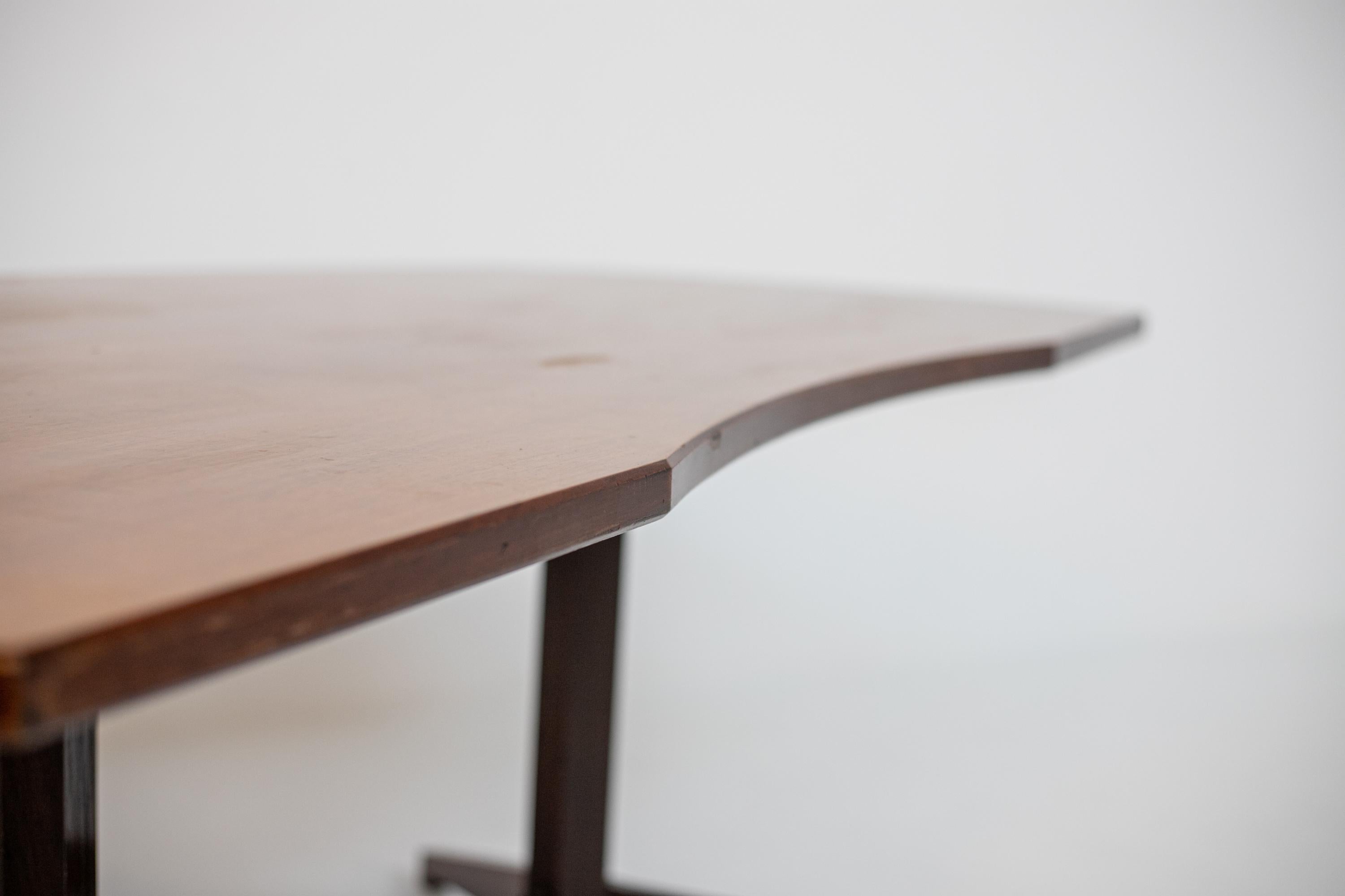 Franco Albini for Poggi Dining Table in Wood In Good Condition In Milano, IT