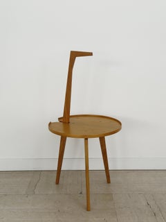 Franco Albini for Poggi Italian Cicognino Wood Side Table 1950s