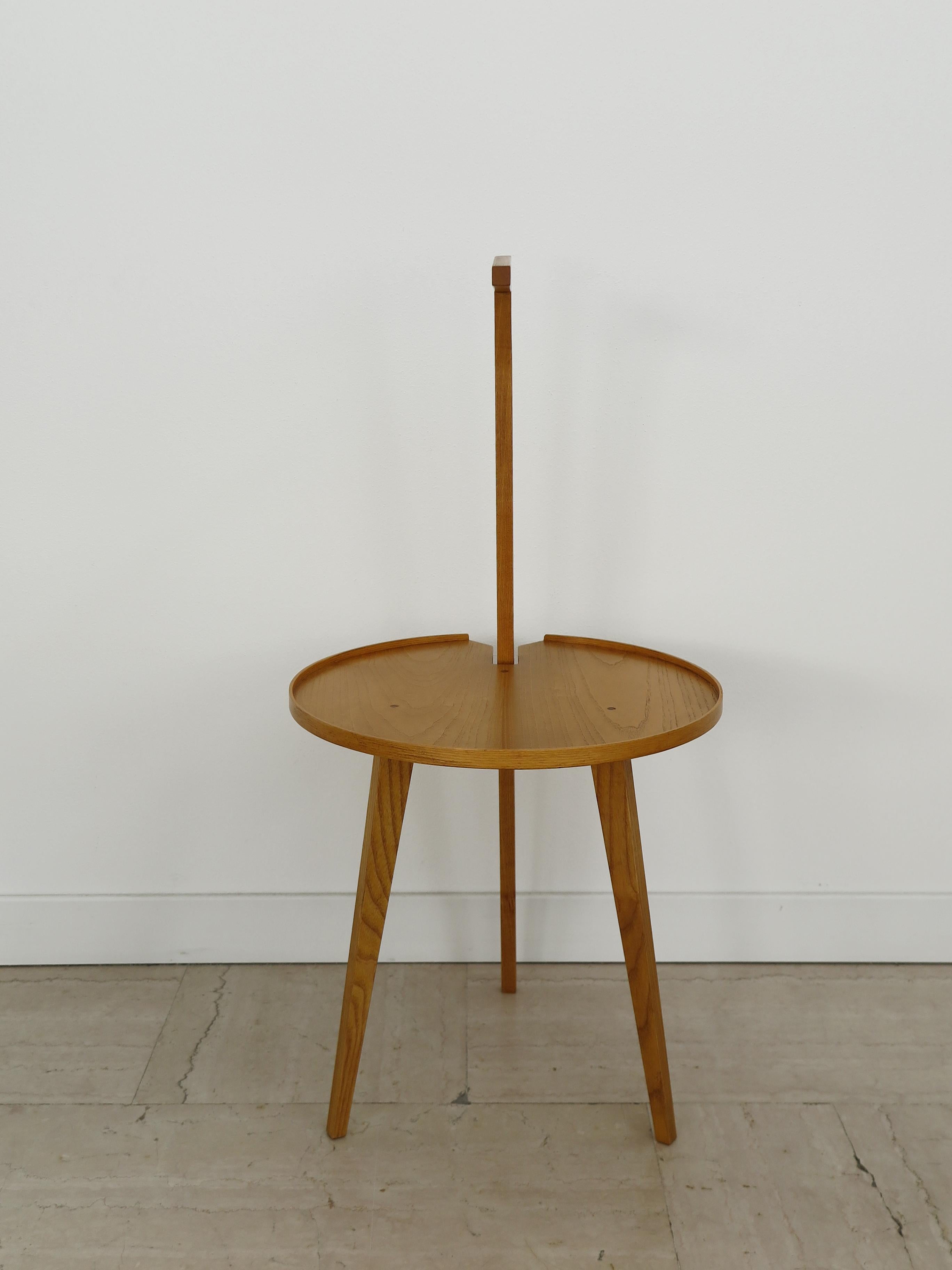 Franco Albini para Poggi Mesa auxiliar italiana de madera de cicognino años 50 Moderno de mediados de siglo en venta