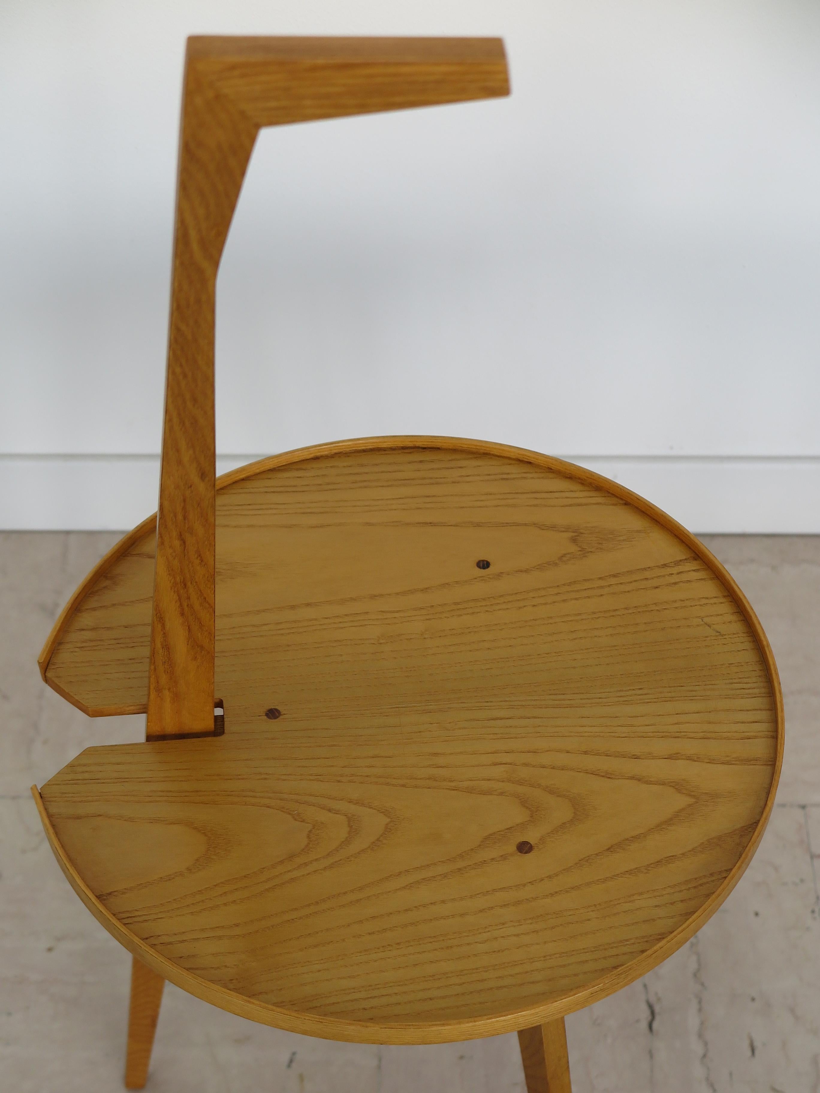 Franco Albini para Poggi Mesa auxiliar italiana de madera de cicognino años 50 en Bueno estado para la venta en Reggio Emilia, IT
