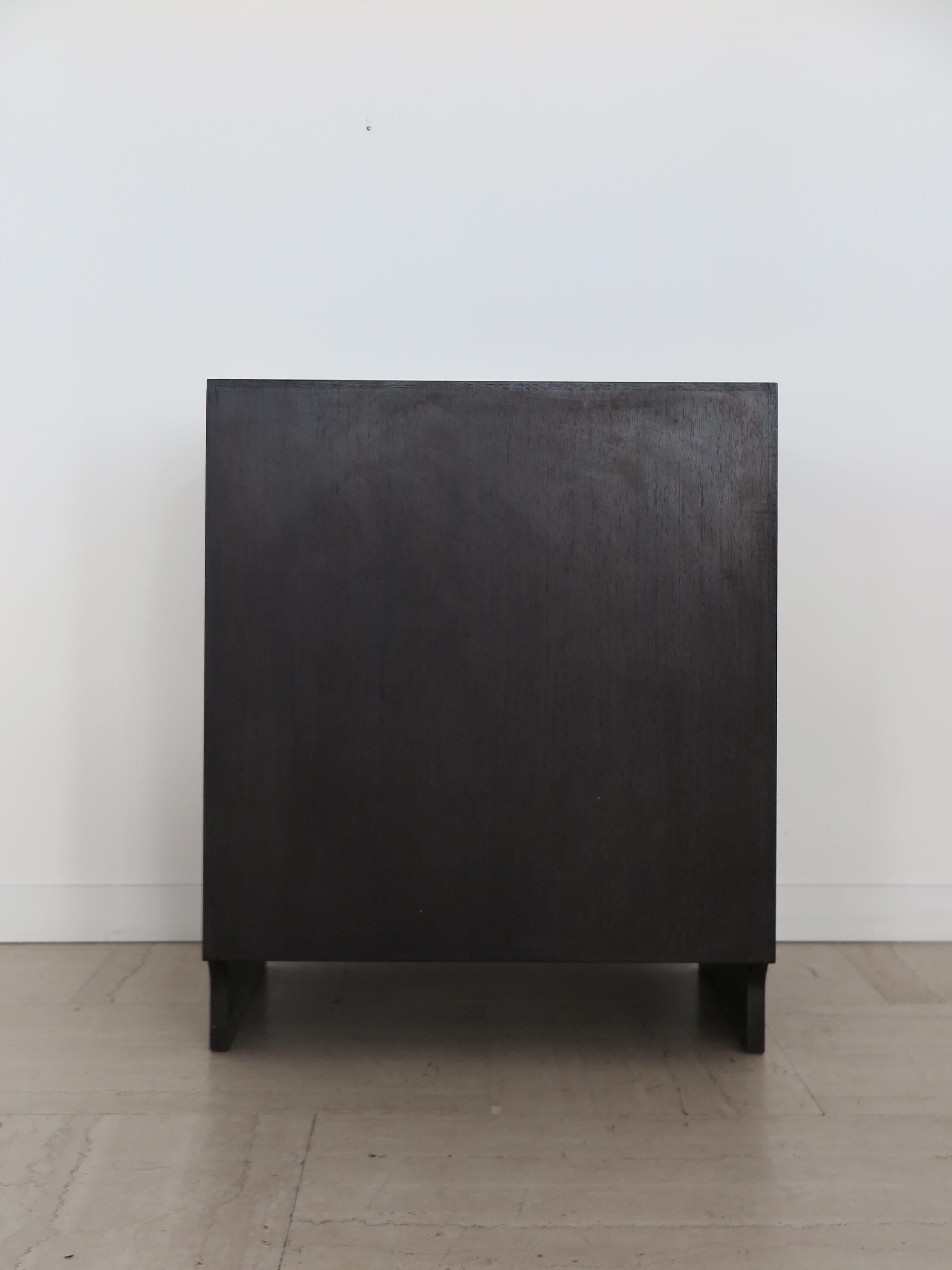 Legno Franco Albini for Poggi Italian Midcdentury Dark Wood Sideboard, 1960s in vendita
