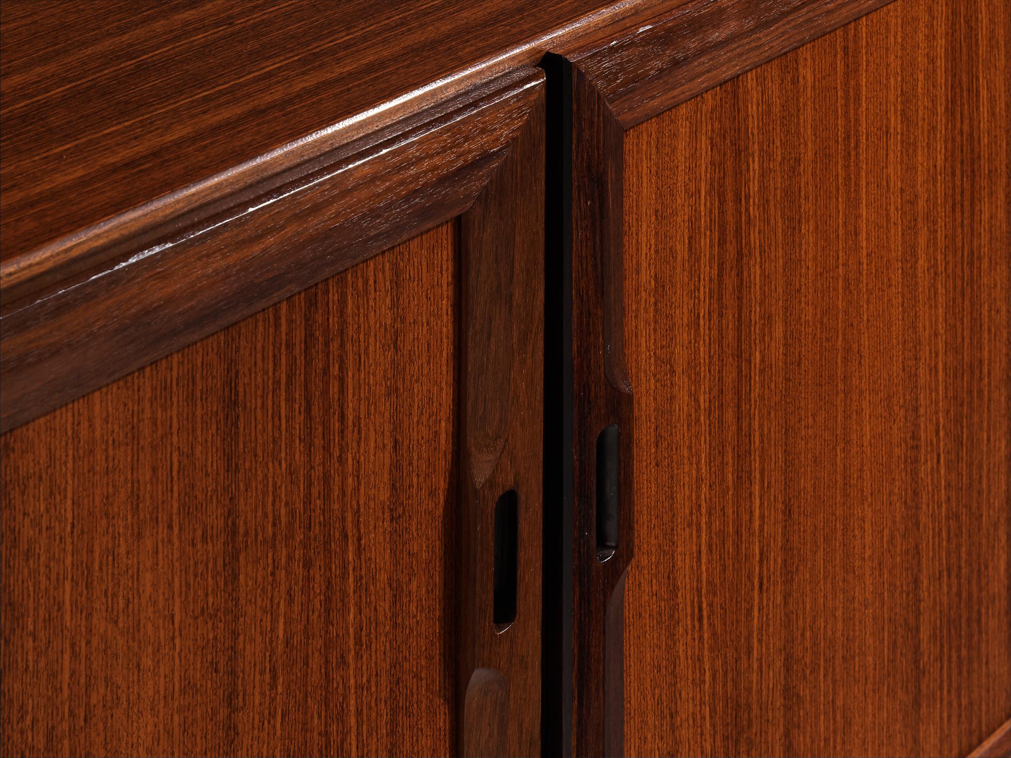 Mid-20th Century Franco Albini for Poggi 'MB15' Large Sideboard in Teak For Sale