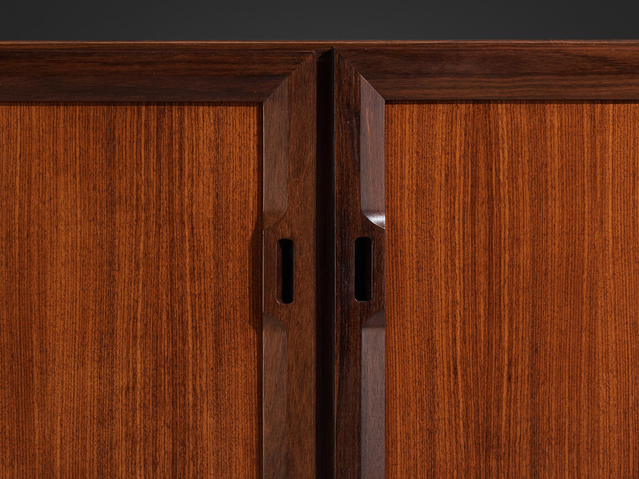 Franco Albini for Poggi 'MB15' Large Sideboard in Teak For Sale 1