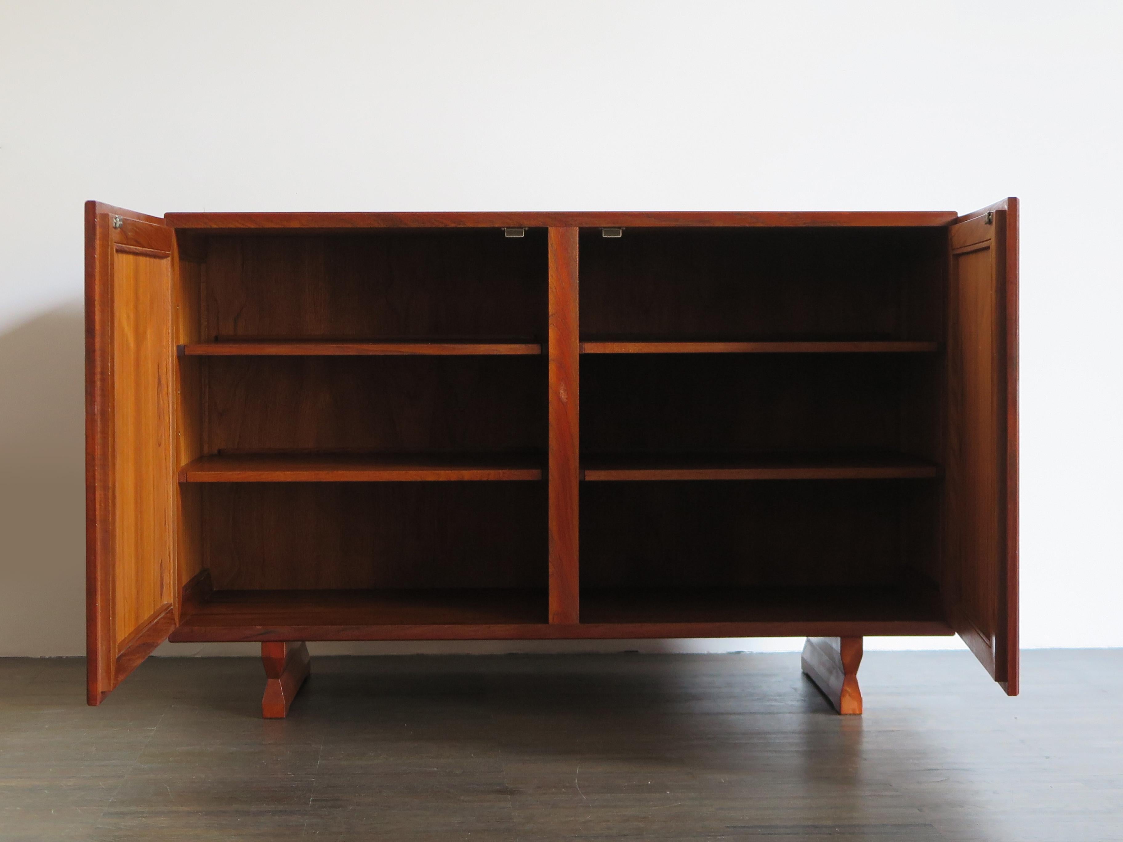 Franco Albini for Poggi Midcentury Wood Italian Sideboard, 1950s 1