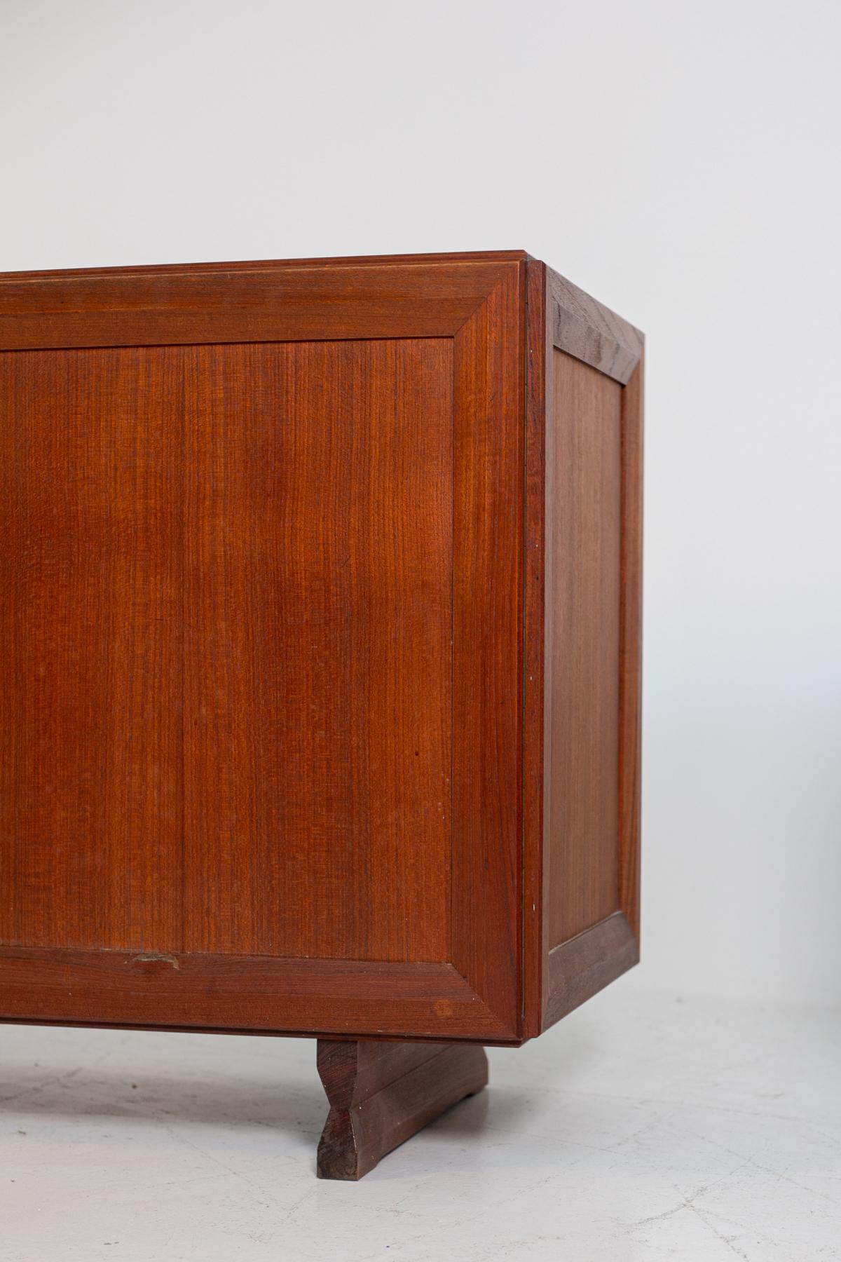 Franco Albini for Poggi Mod MB15 Pair of Sideboard in Wood, 1950s 6