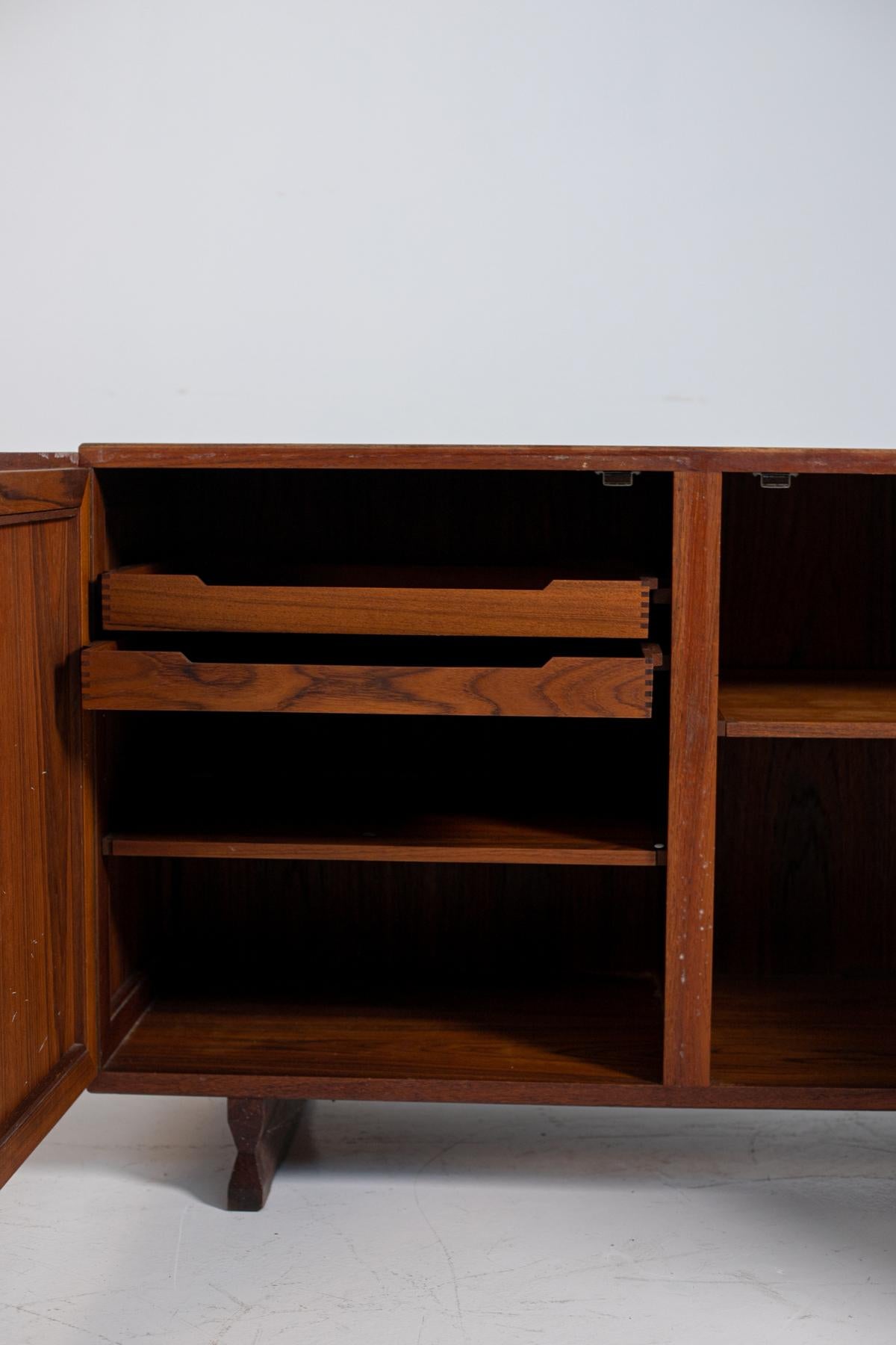 Mid-Century Modern Franco Albini for Poggi Mod MB15 Pair of Sideboard in Wood, 1950s