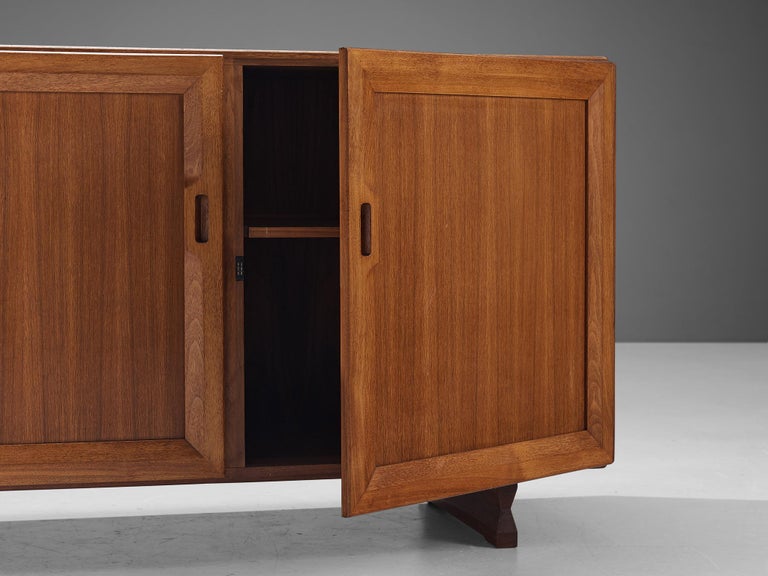 Franco Albini for Poggi Pair of Cabinets in Teak In Good Condition For Sale In Waalwijk, NL
