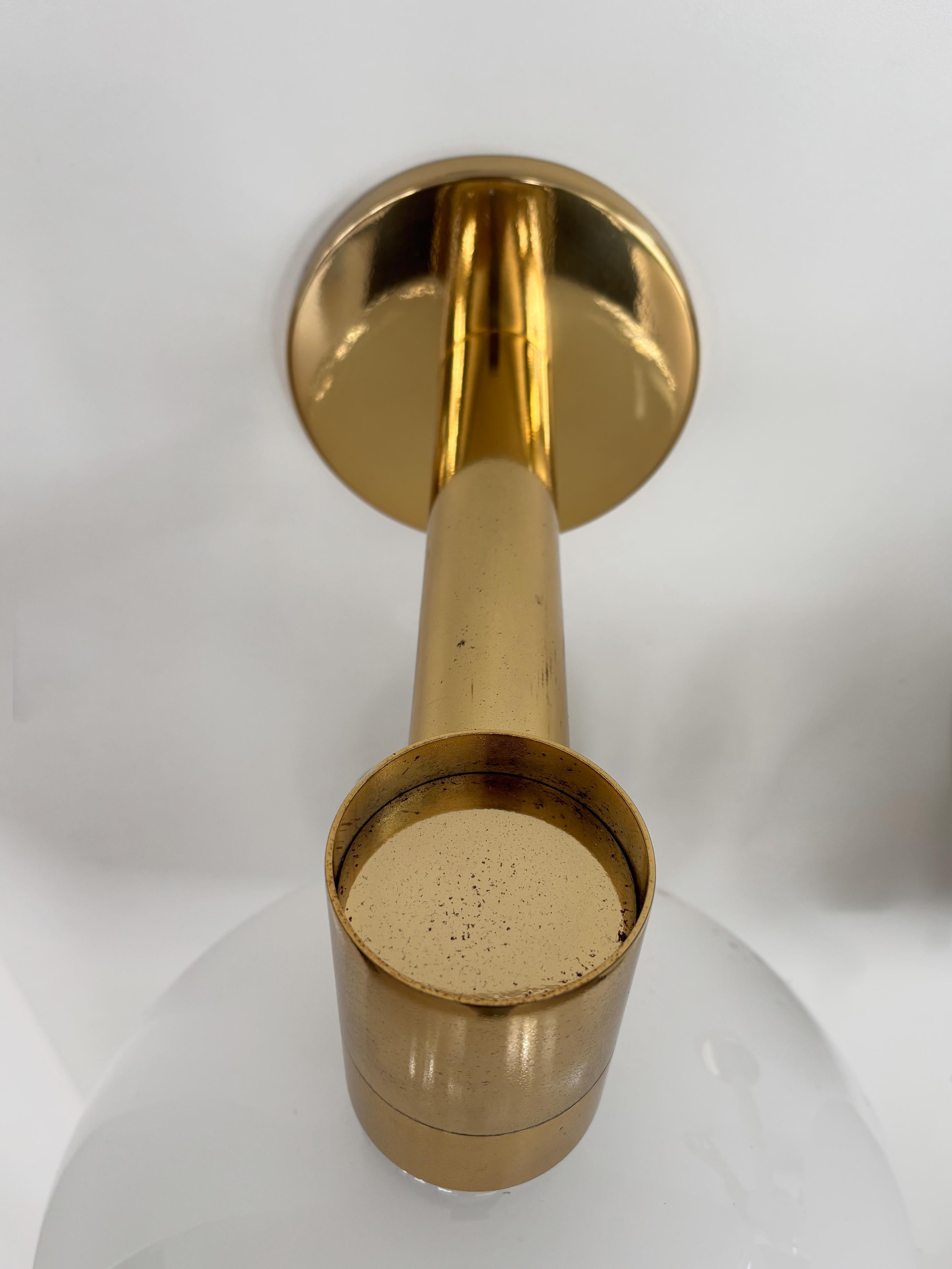 Franco Albini per Sirrah Lampade da parete in vetro oro 19702 in vendita 6