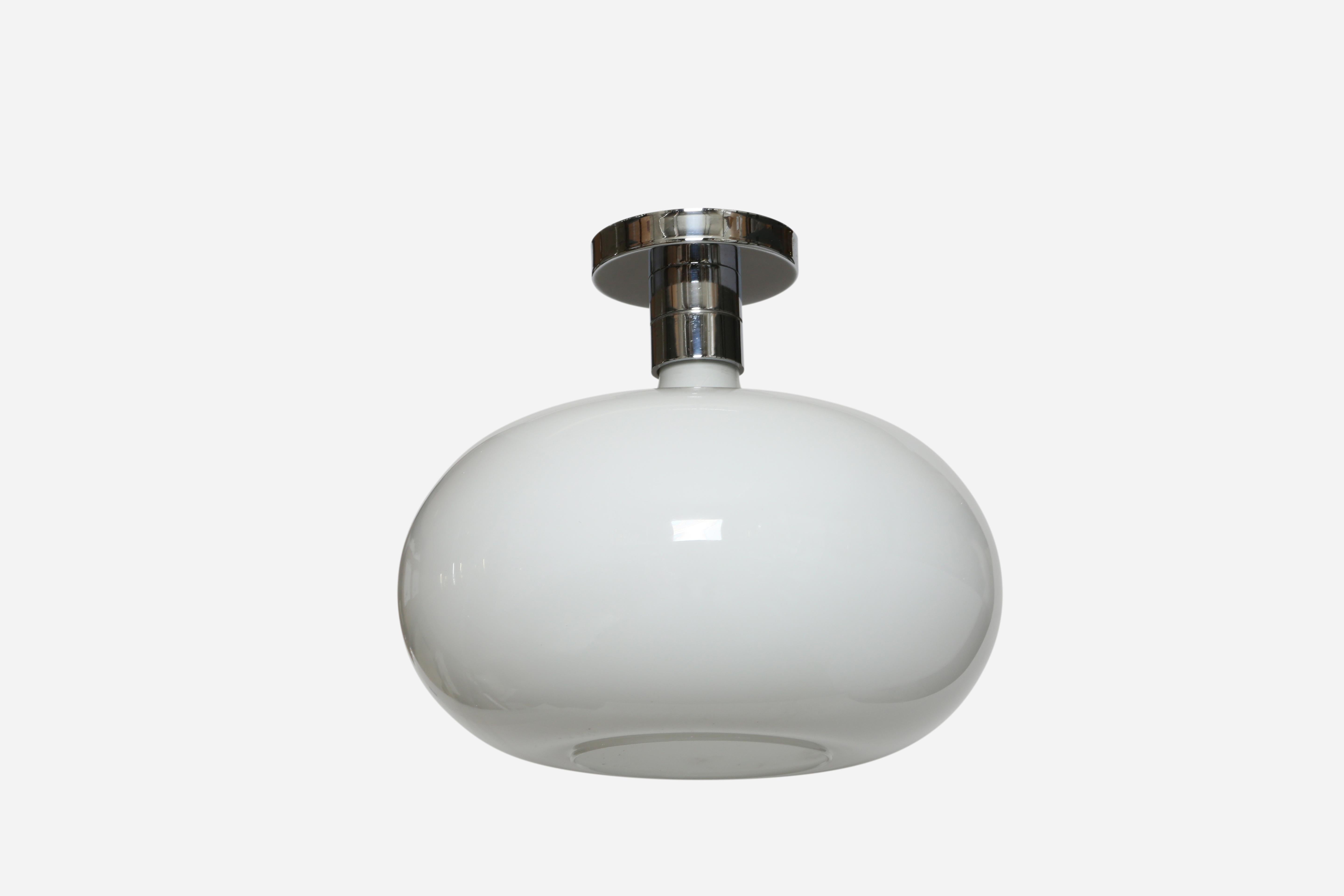 Mid-Century Modern Franco Albini & Franca Helg for Sirrah Ceiling Light For Sale