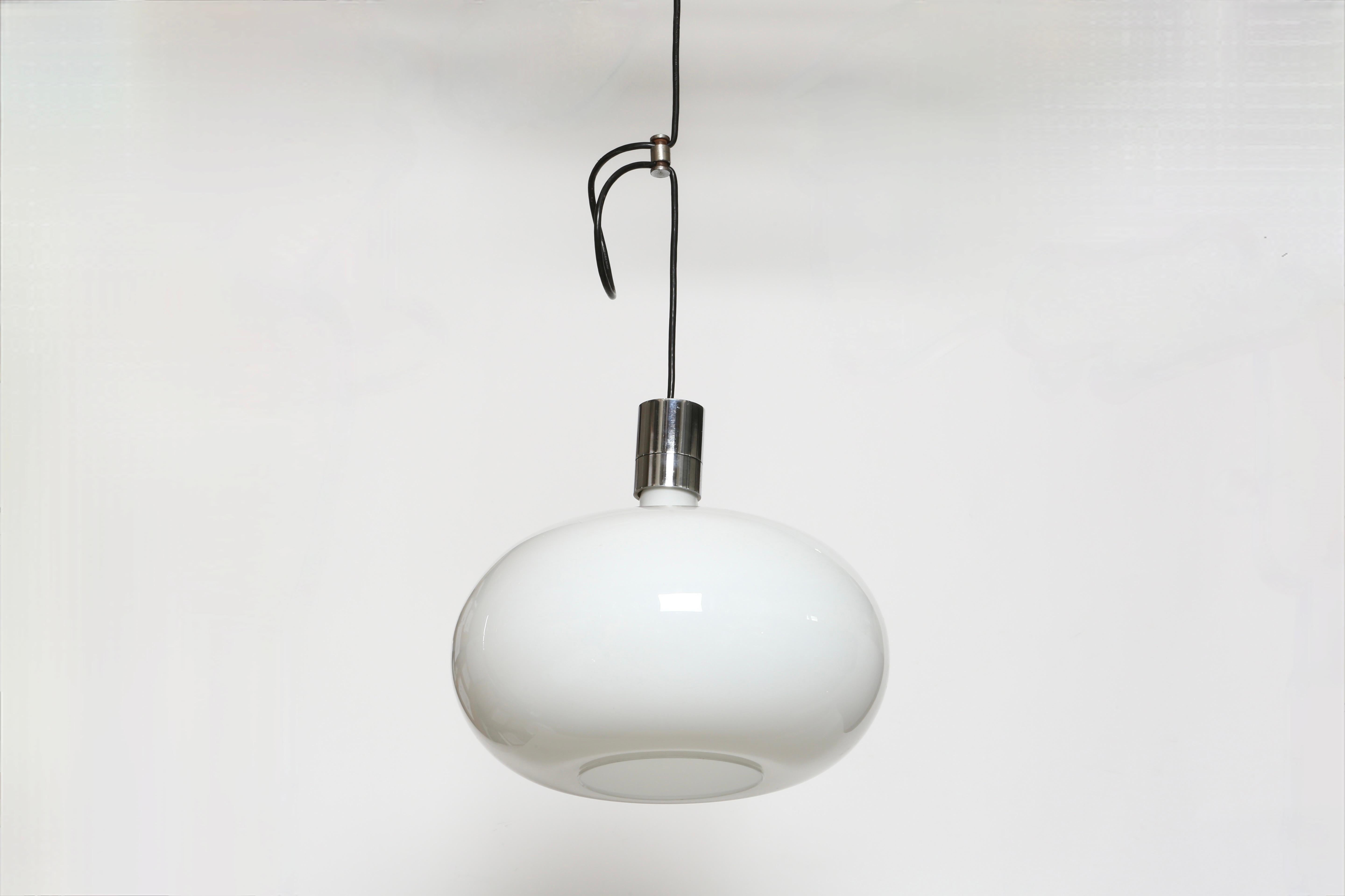 Italian Franco Albini & Franca Helg for Sirrah Ceiling Light For Sale