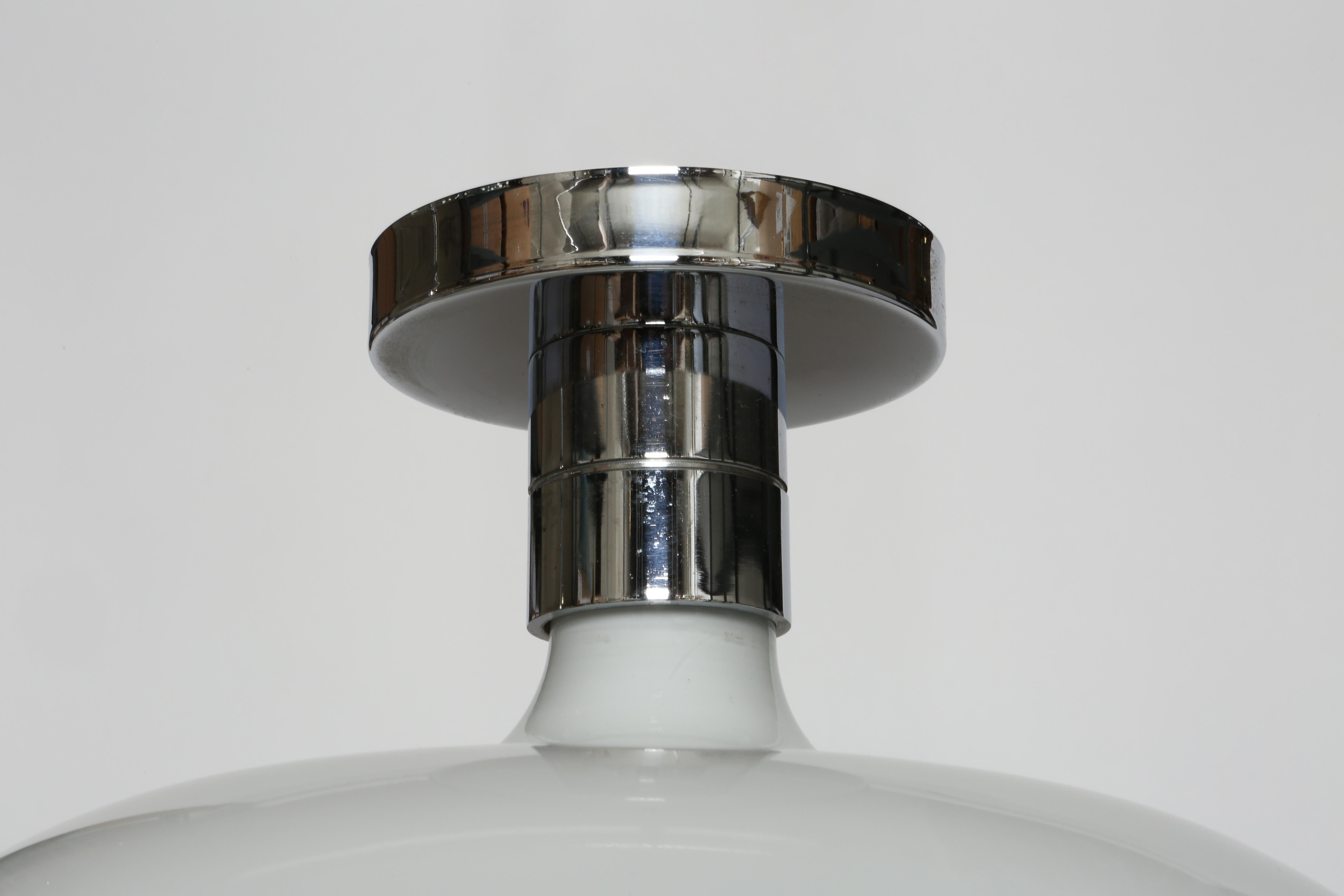 Franco Albini & Franca Helg for Sirrah Ceiling Light, Italy circa 1960s Bon état - En vente à Brooklyn, NY
