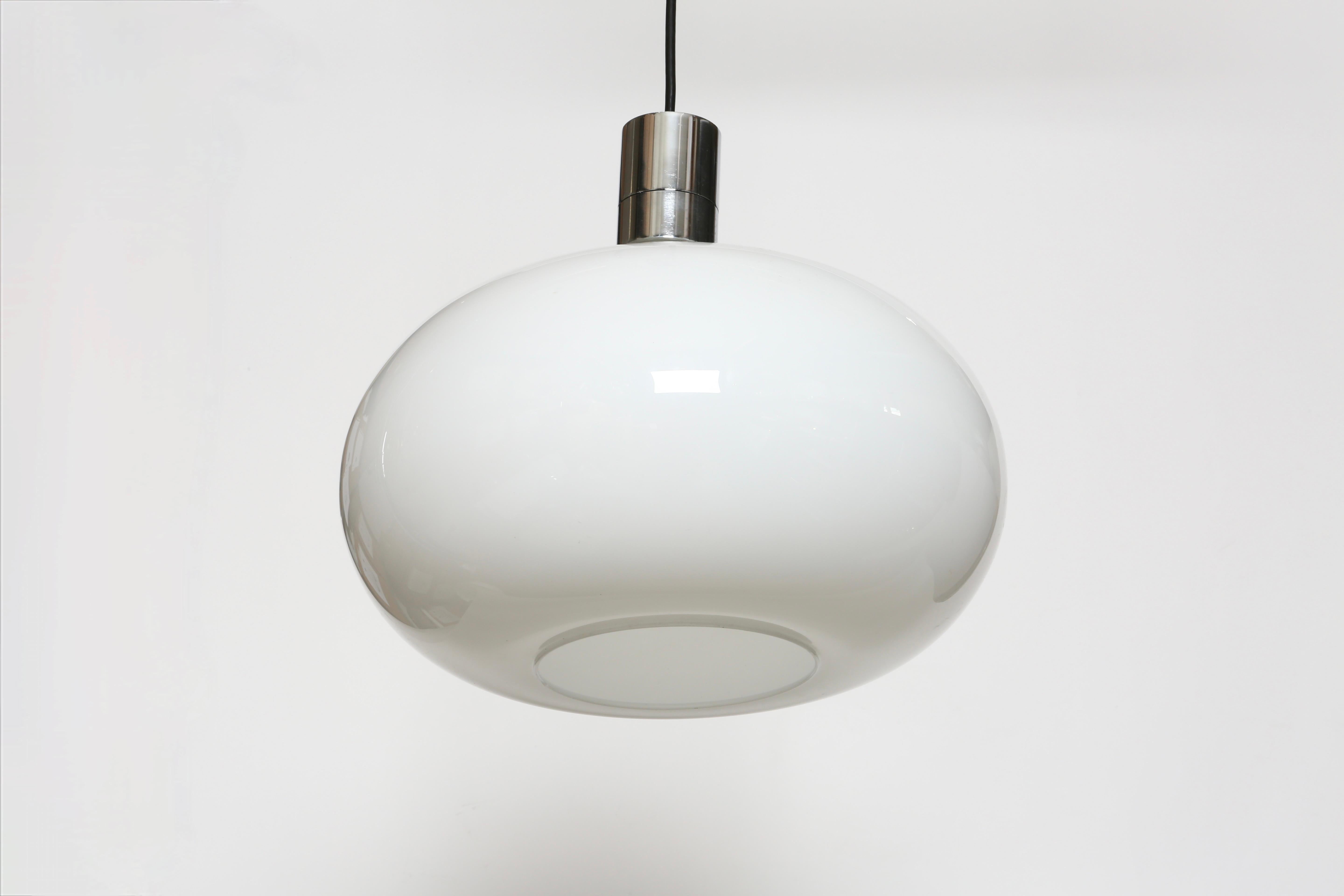 Métal Franco Albini & Franca Helg for Sirrah Ceiling Light, Italy circa 1960s en vente