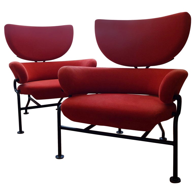 Franco Albini and Franca Helg for Poggi Tre Pezzi model PL19 chairs, 1959, offered by Vaspaar