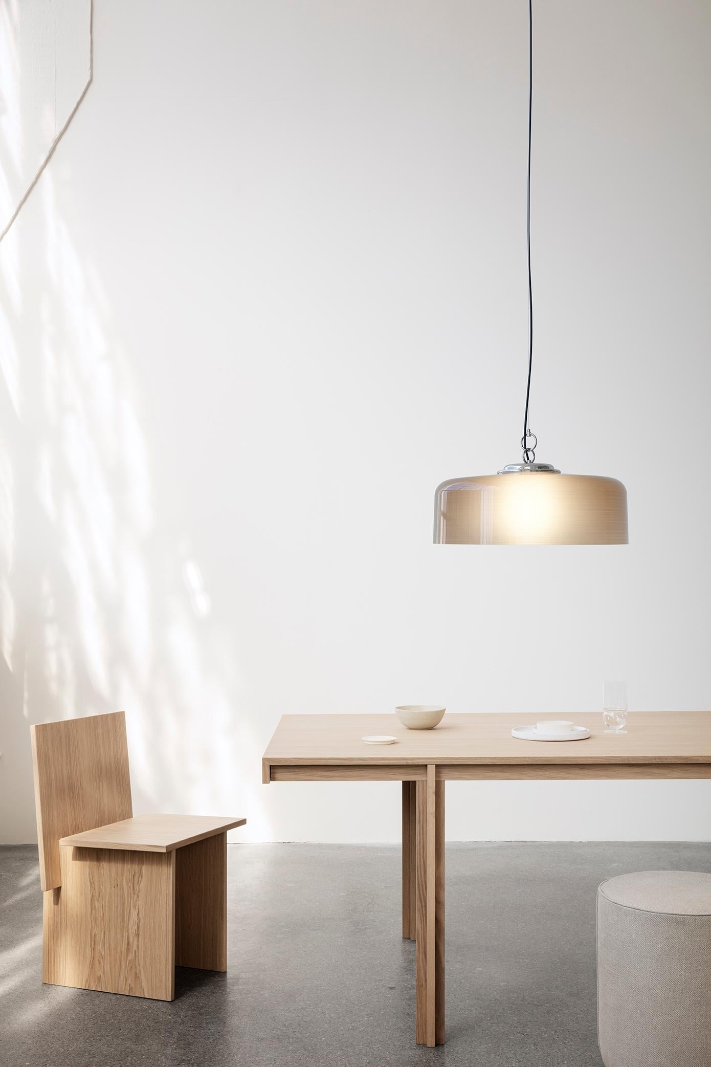 Franco Albini & Franca Helg 'Model 2050' Suspension Lamp in Pearl for Astep  For Sale 8