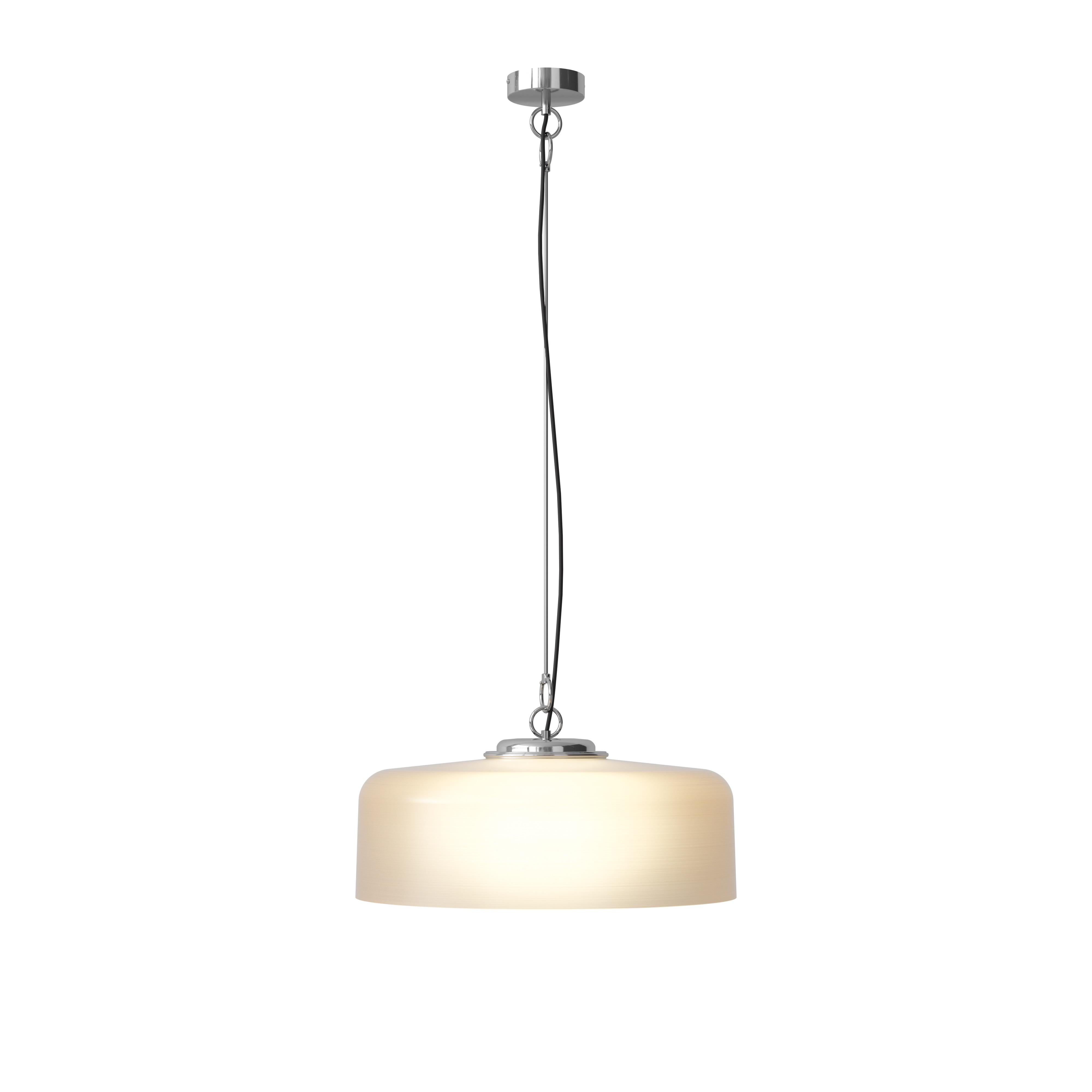 Franco Albini & Franca Helg 'Model 2050' Suspension Lamp in Smoke for Astep For Sale 6