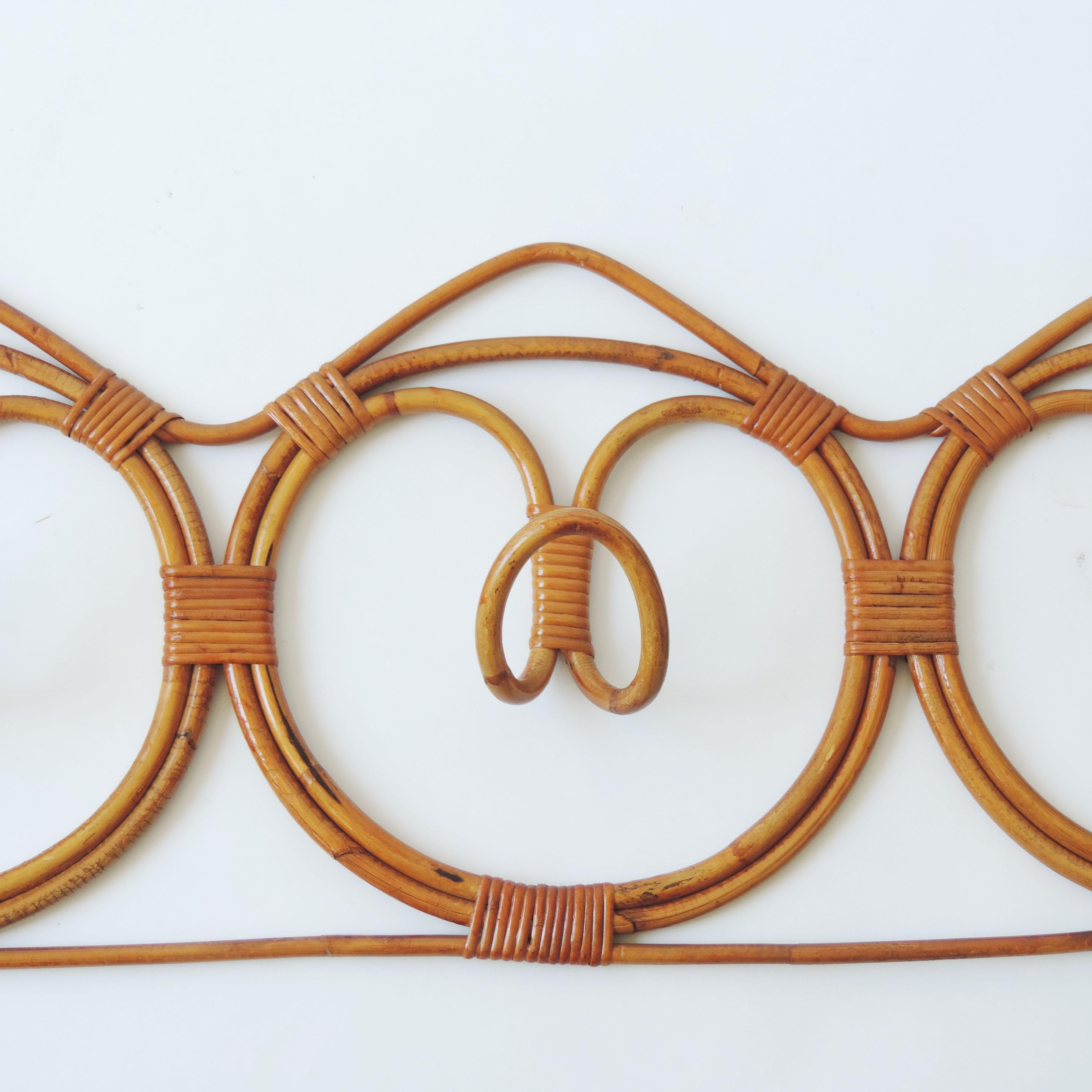 Mid-20th Century Franco Albini & Franca Helg Wicker Coatrack for Bonacina, Italy, 1962 For Sale