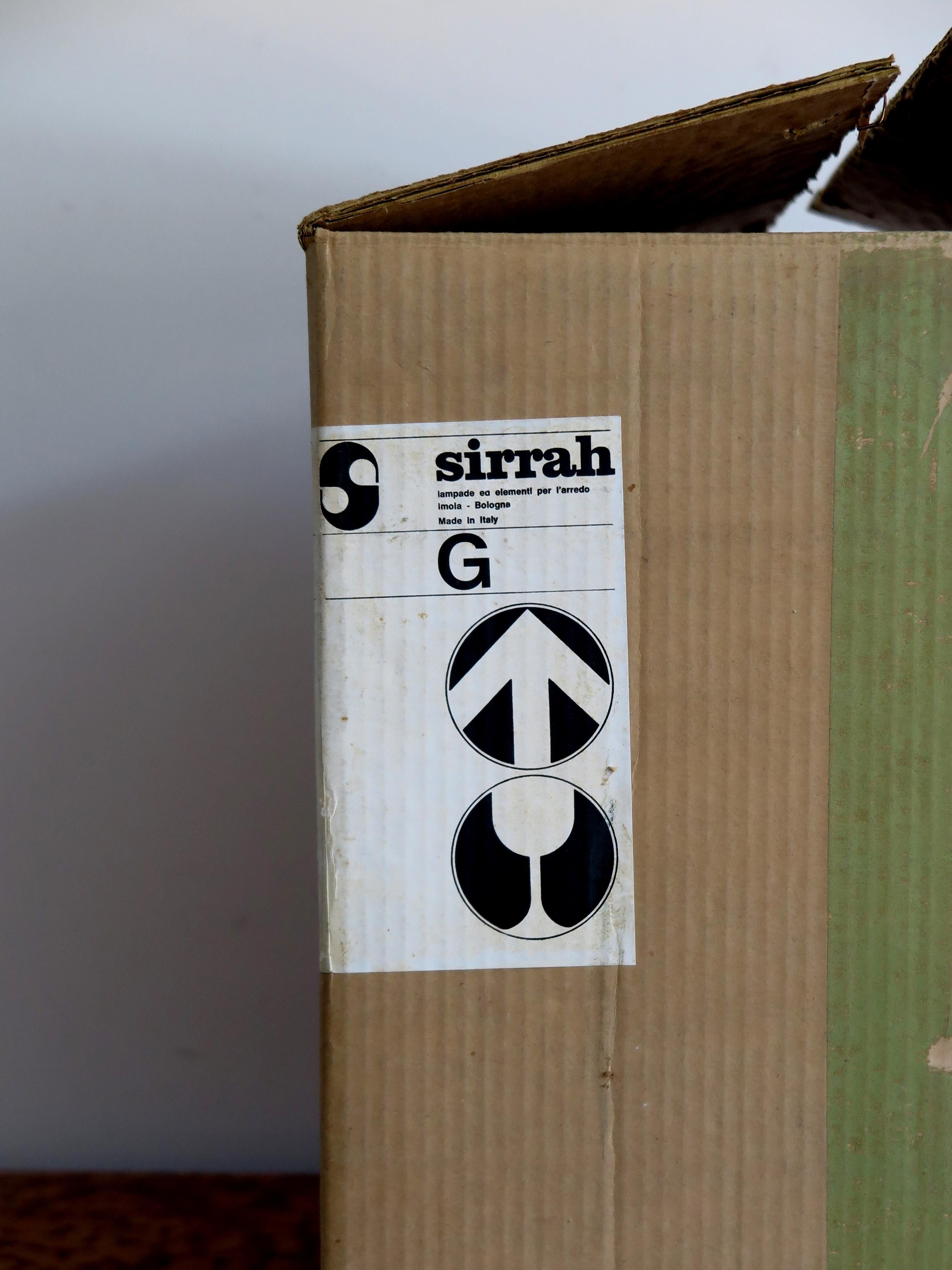 20th Century Franco Albini, Franca Helgh, Antonio Piva White Glass Table Lamp for Sirrah 1960