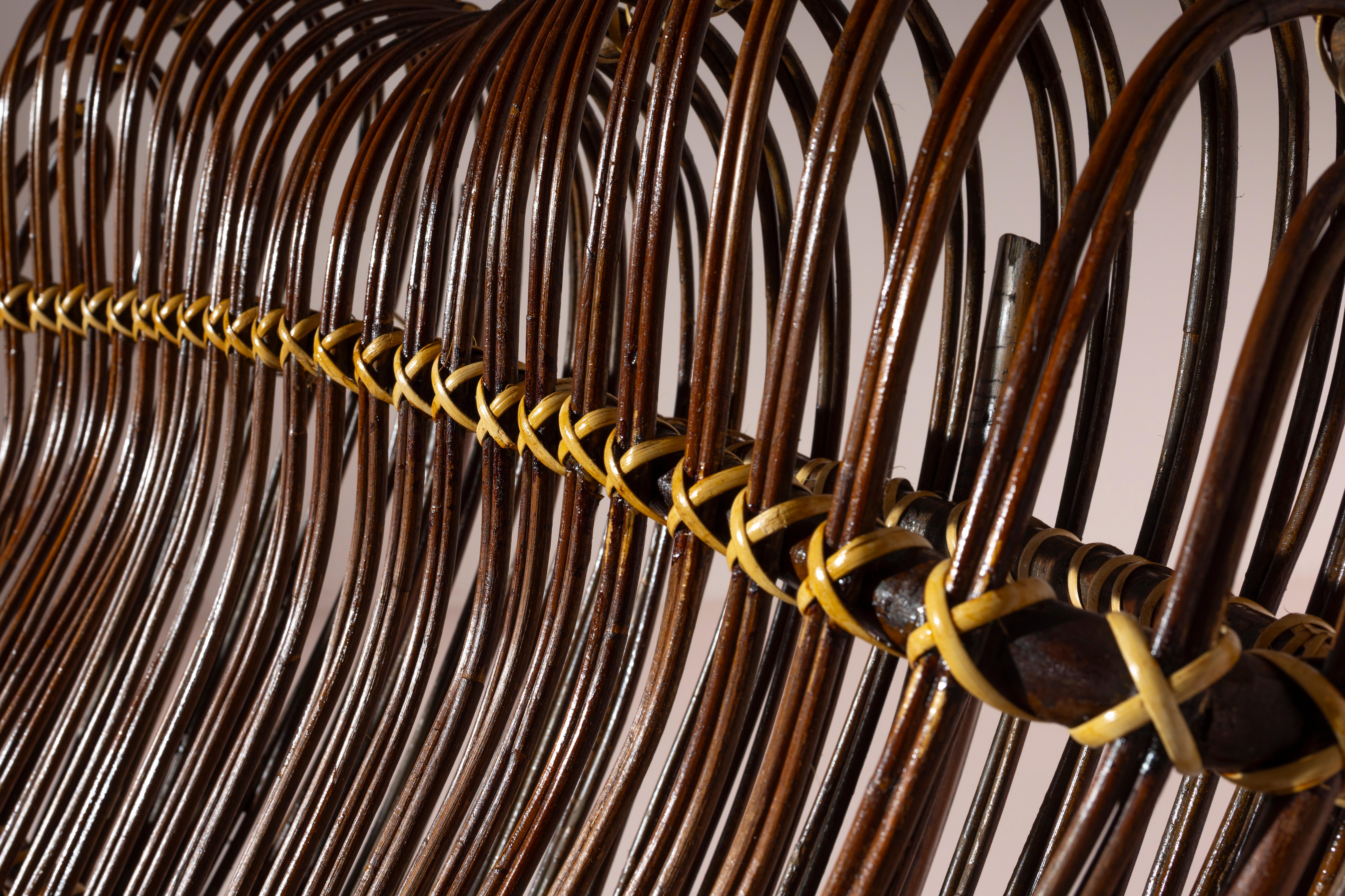 Bambù Sedia Franco Albini Gala di Bonacina, Italia, 1951
