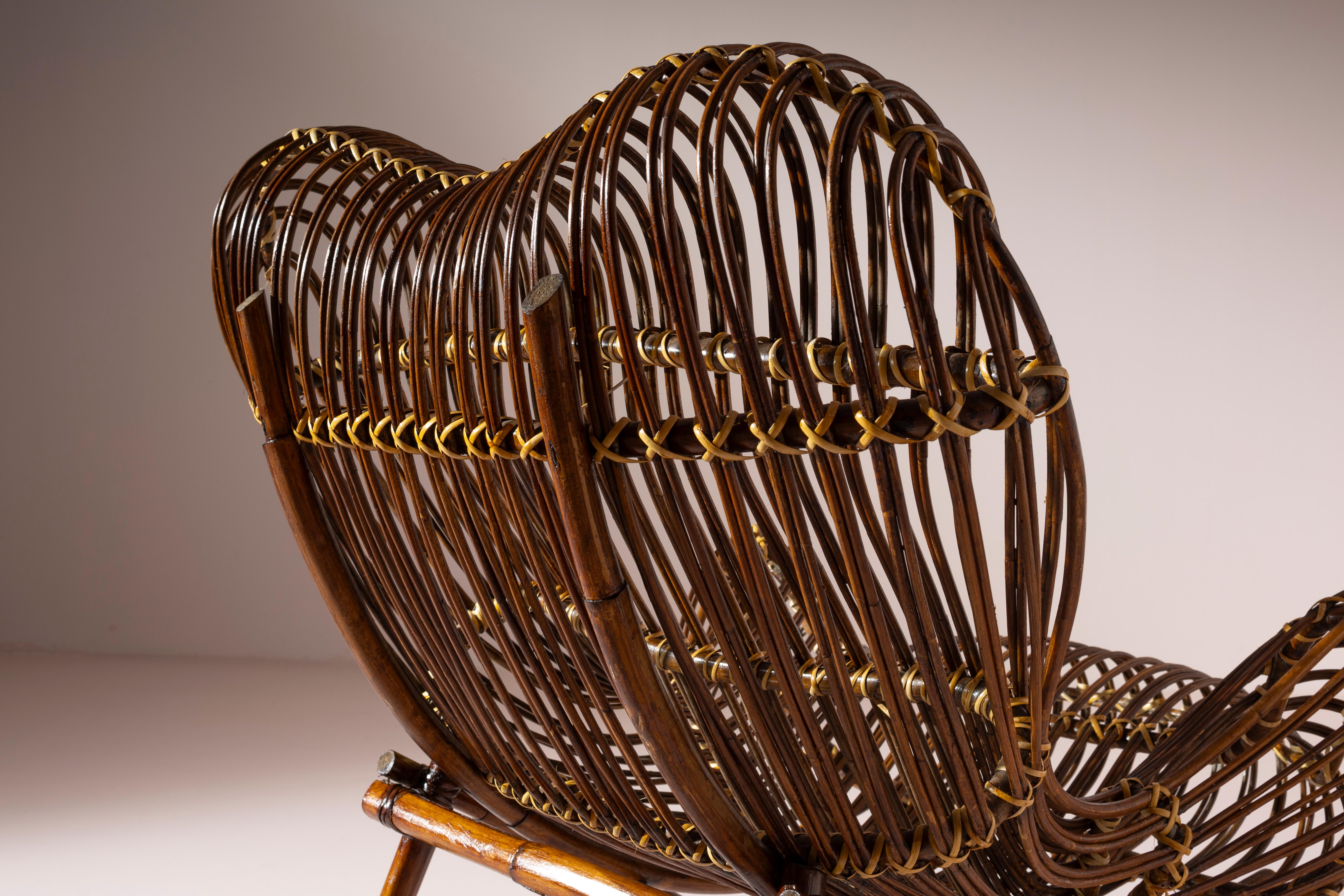 Franco Albini Gala chair by Bonacina, Italy, 1951 For Sale 2