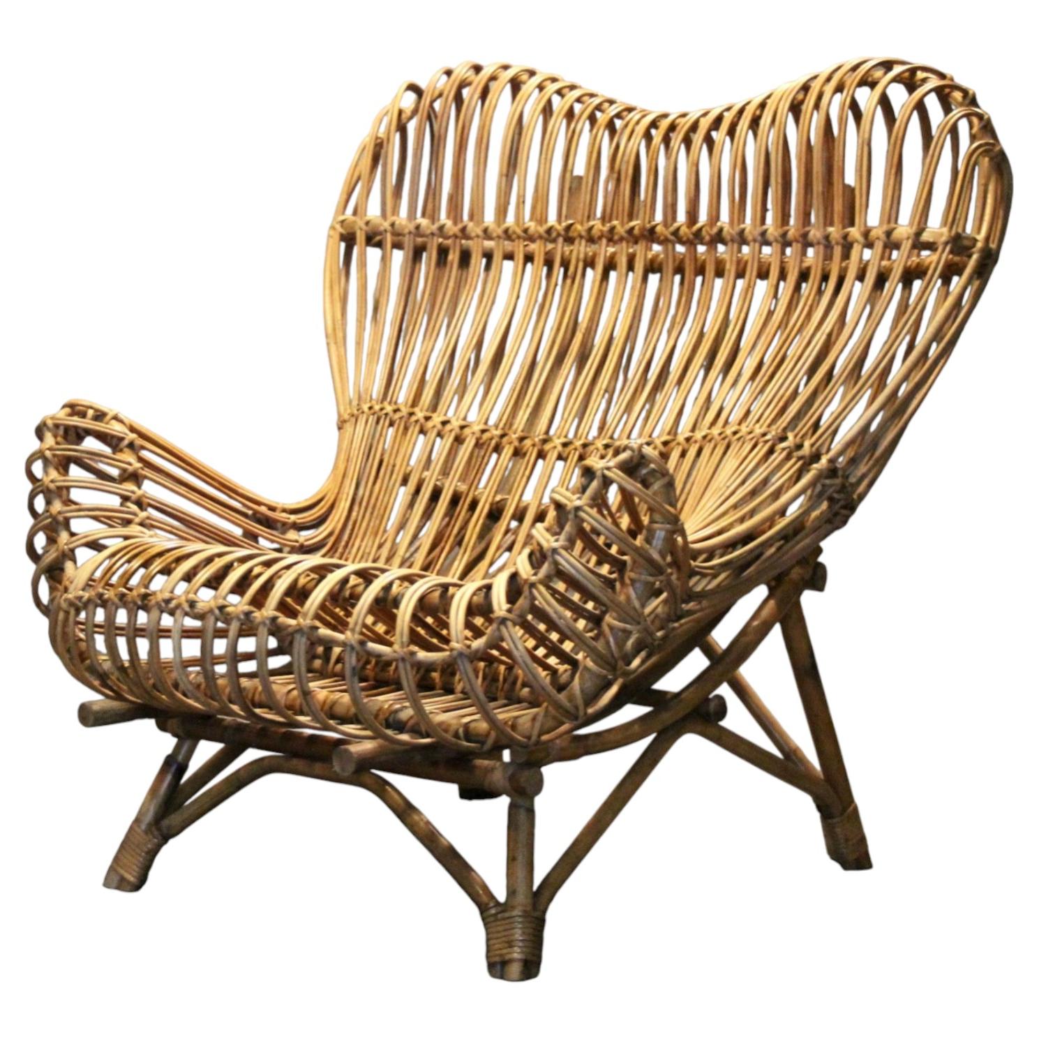 Franco Albini Gala chair by Bonacina, Italy For Sale at 1stDibs
